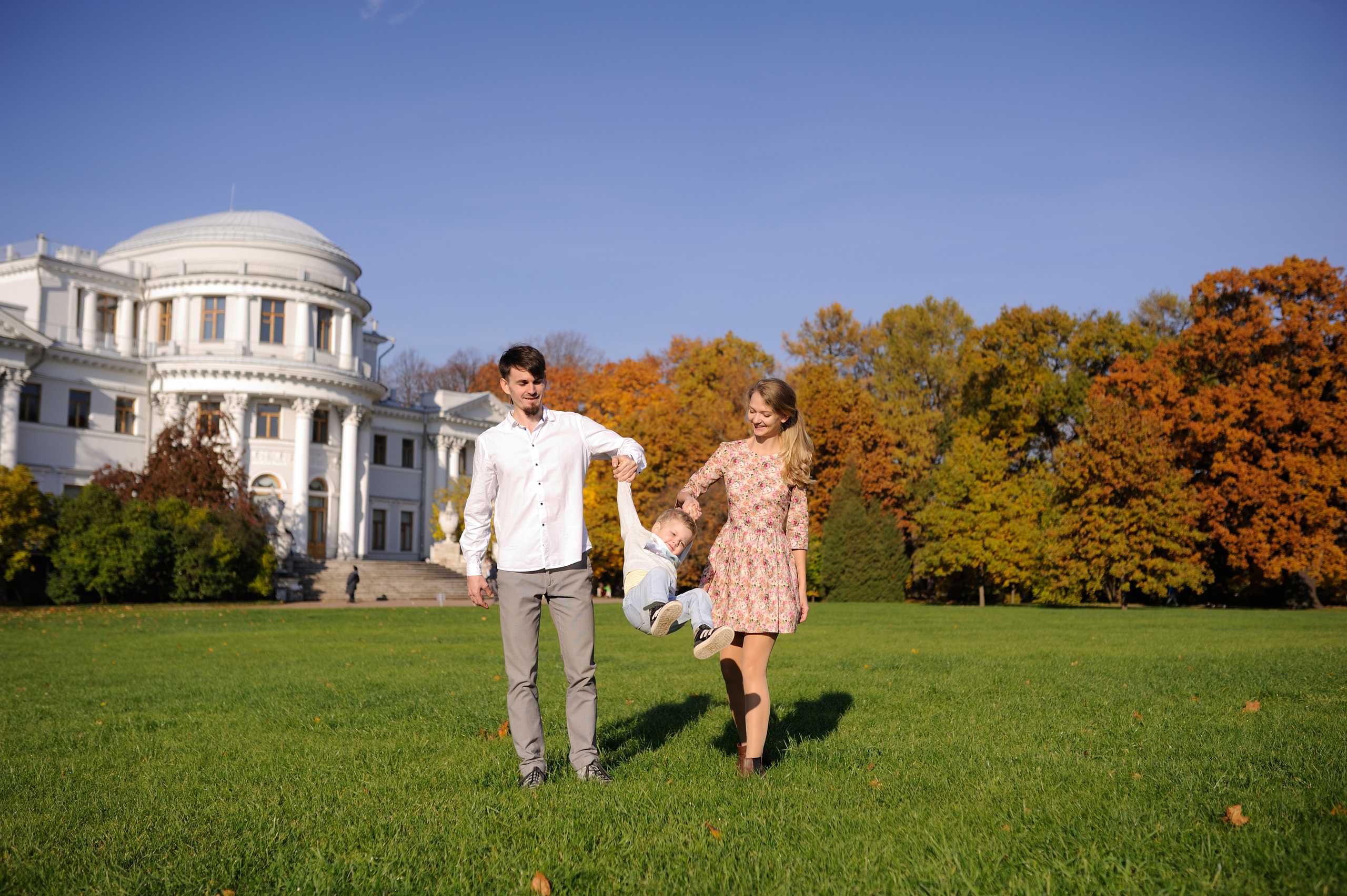 Осенняя прогулка в ЦПКиО. Фотограф в Санкт Петербурге Александра Вильдгрубе