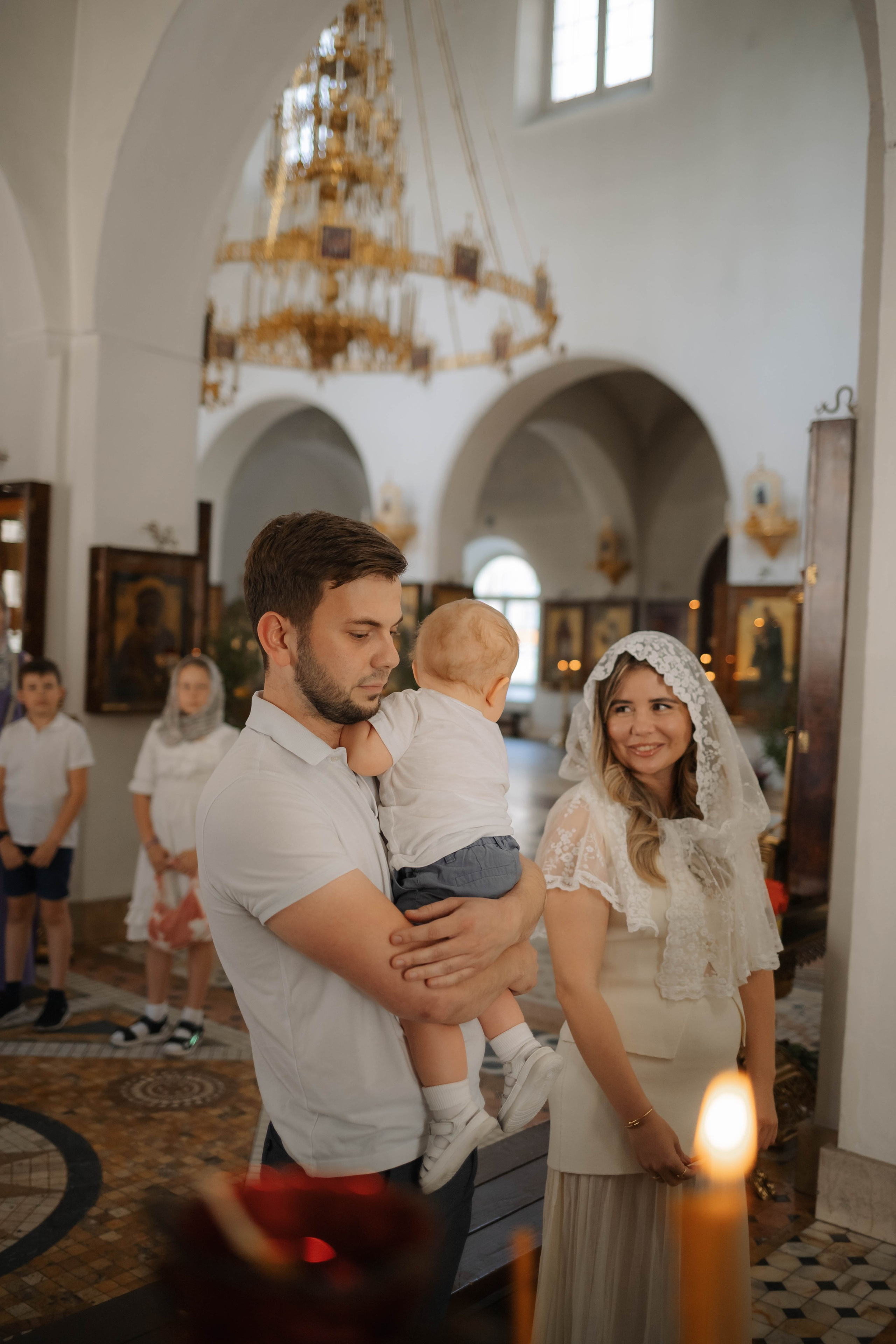 Крещение Миши. Семейный и детский фотограф в Москве Александра Нараевская