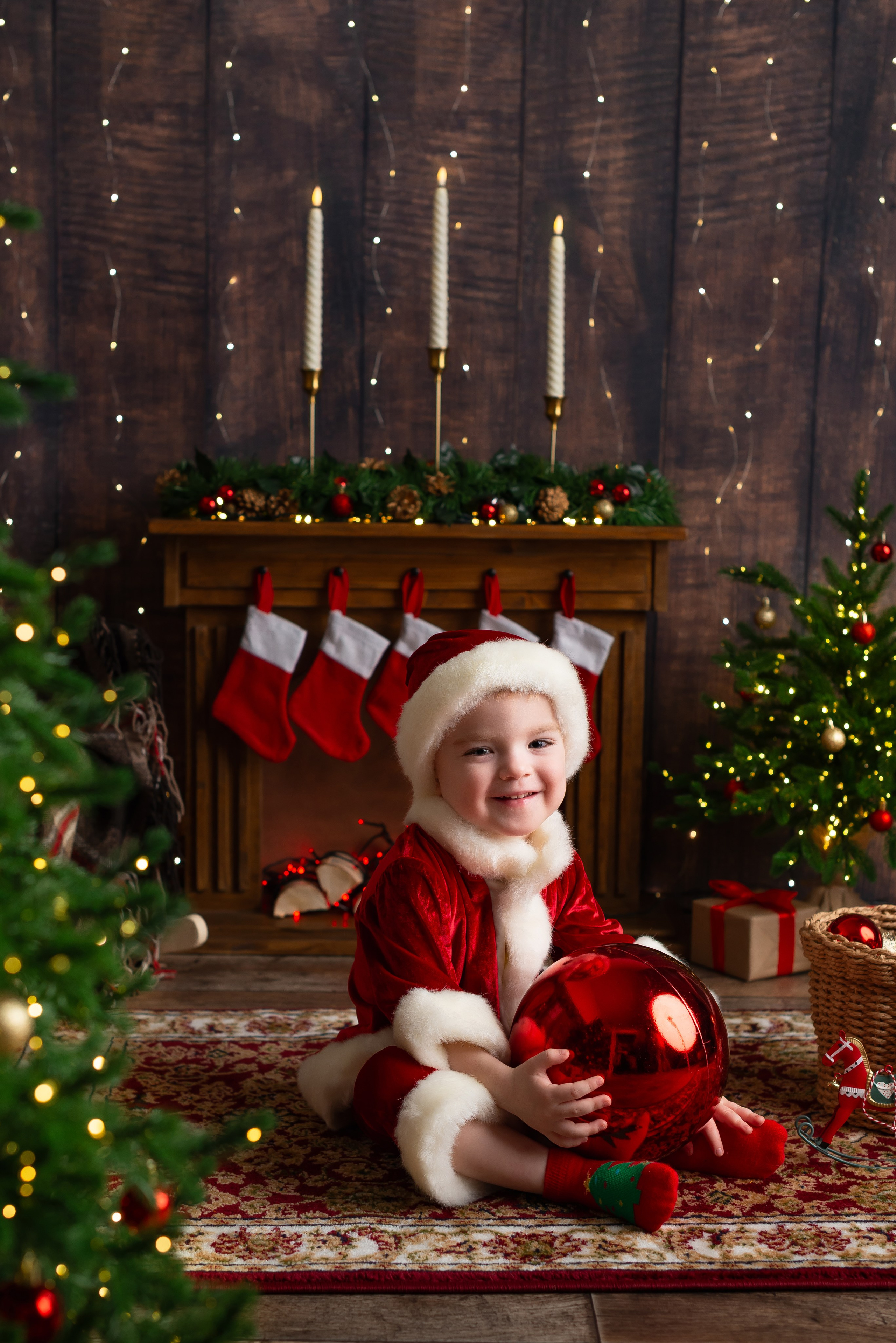 Детская новогодняя фотосессия. Детская фотостудия «Мандаринка» | Детский фотограф Краснодар