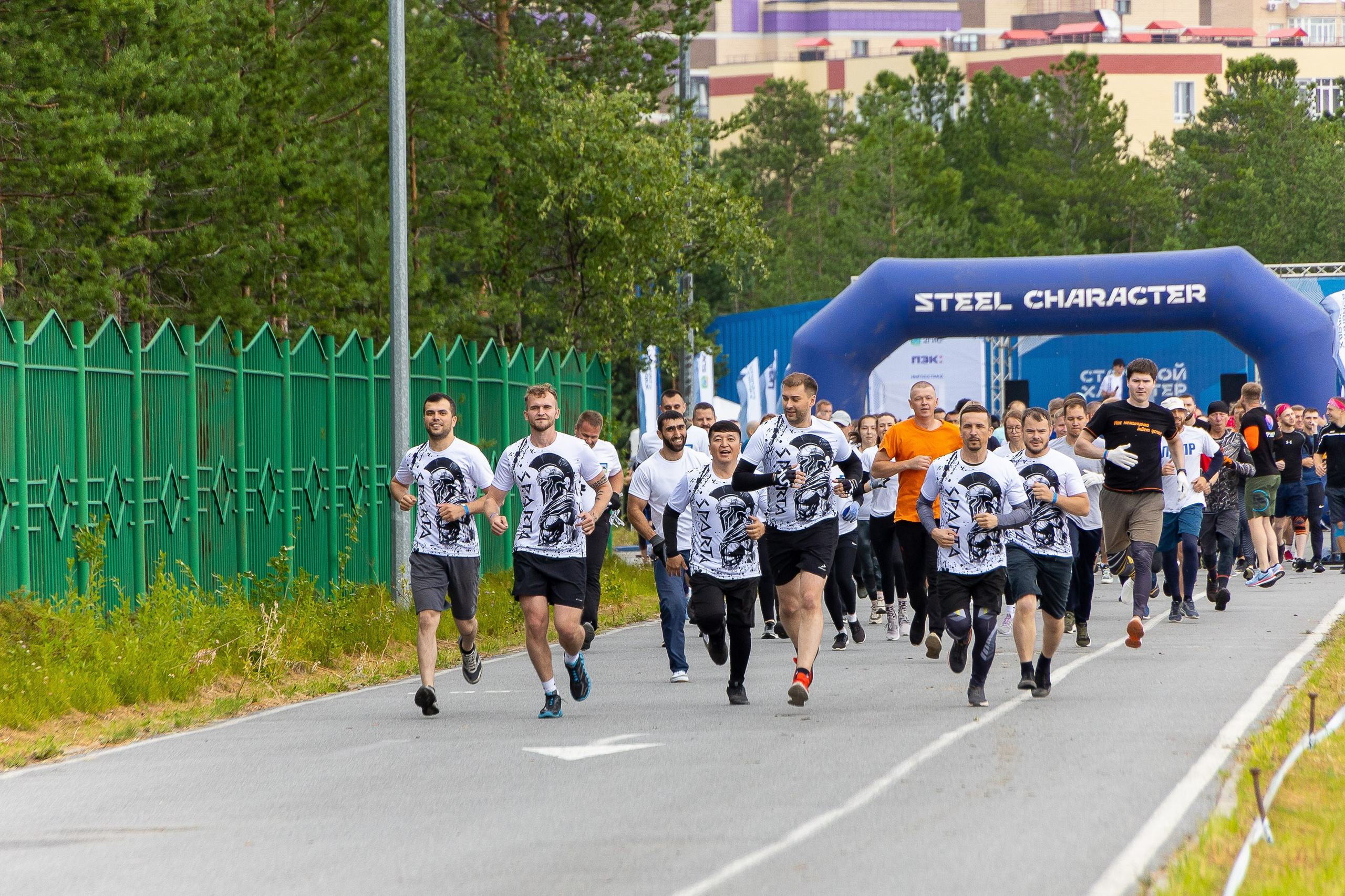 Забег «Стальной Характер» Сургут. Фотограф Дмитрий Плетнёв