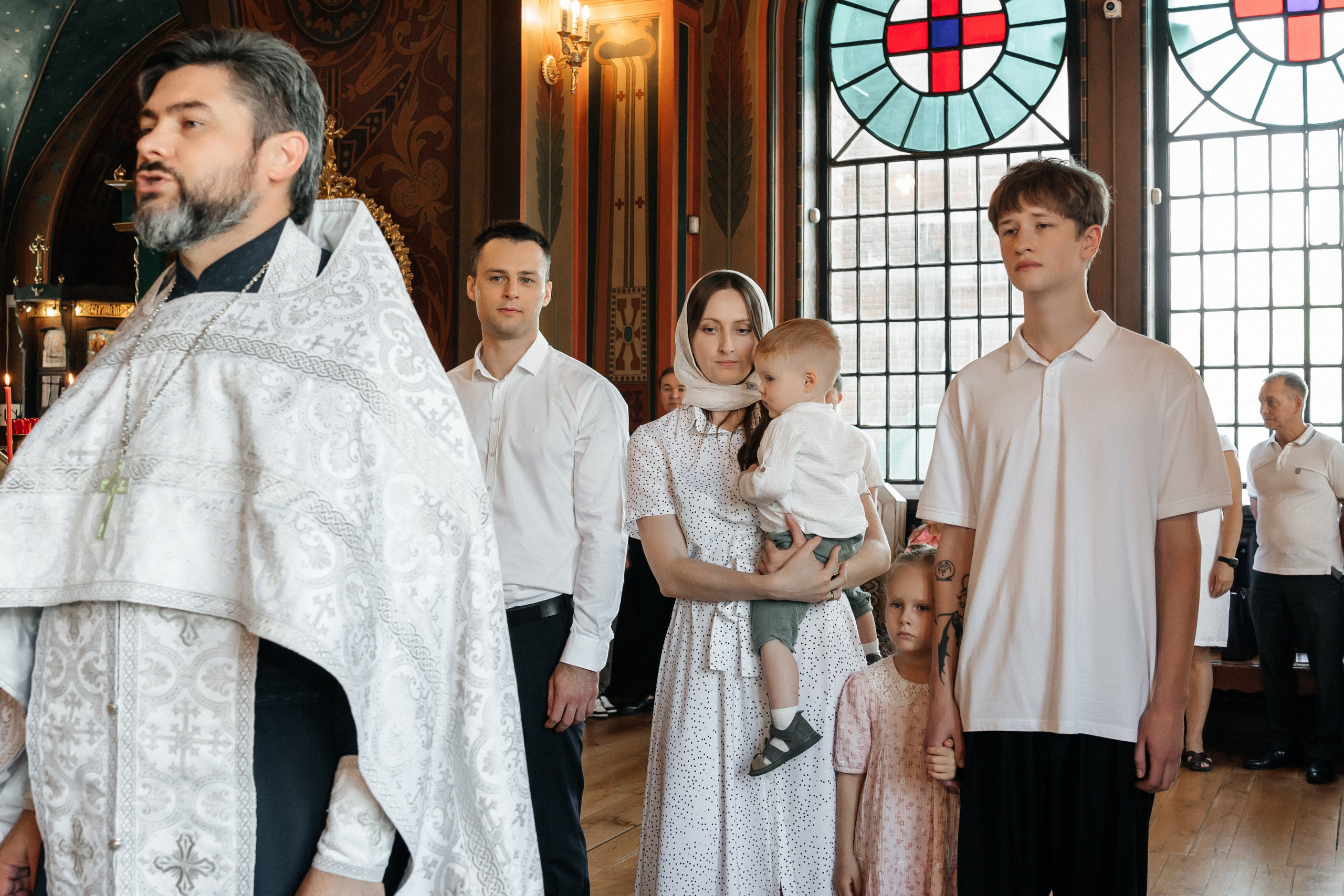 Крещение София и Сережа. Фотограф Краснодар