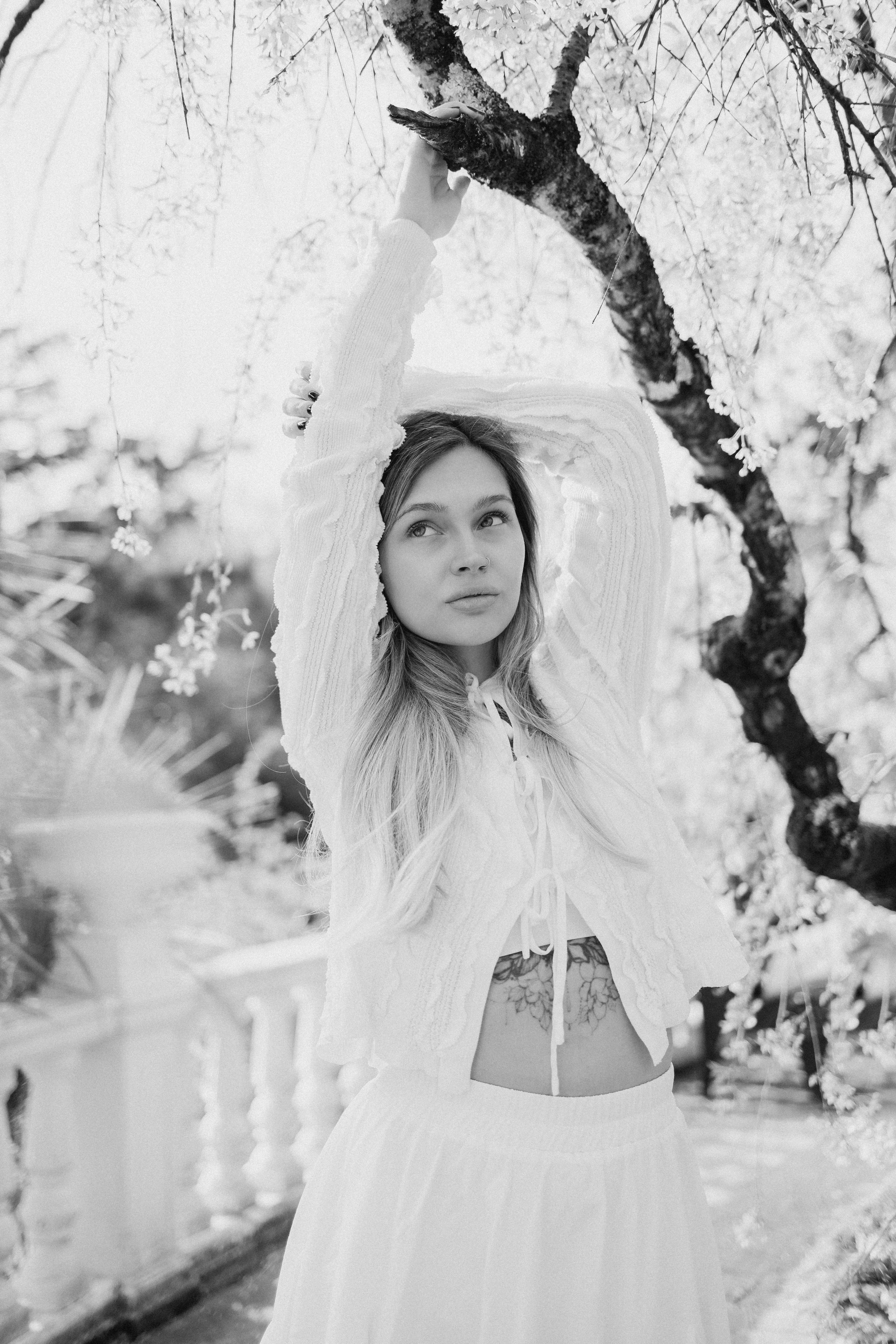 Света в сакуре. Фотограф Сочи Адлер Сириус Красная поляна Олеся Минив