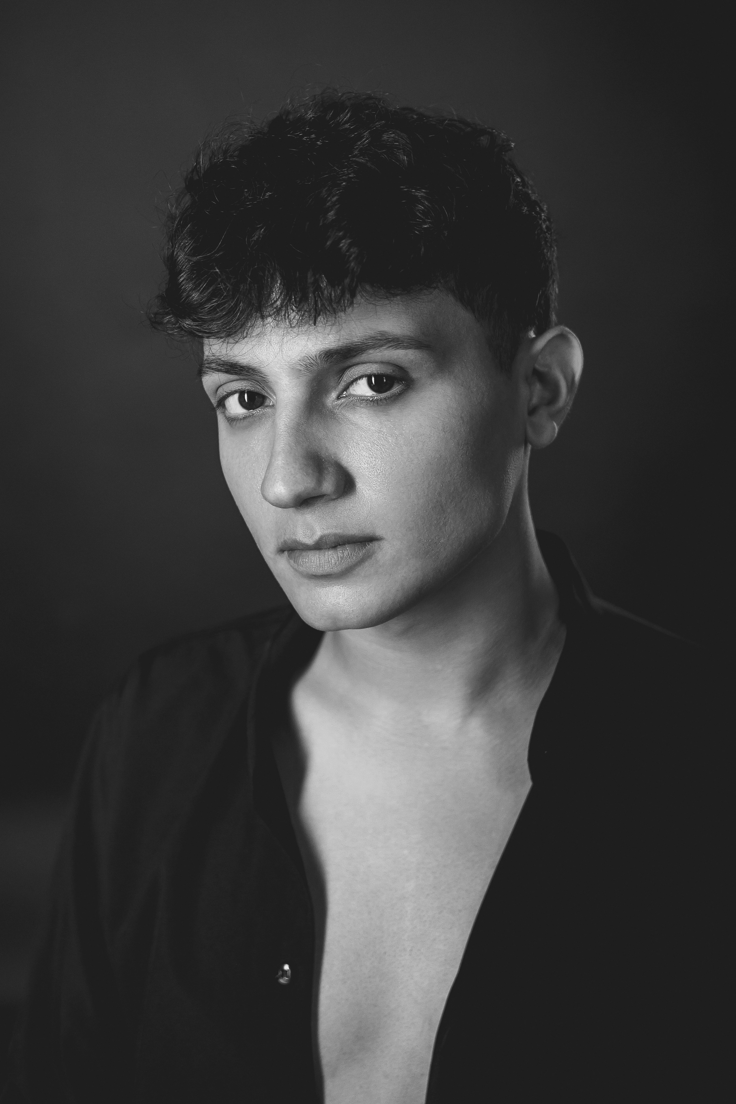 Драматичный мужской портрет. Фотограф Регина Барская, Калуга