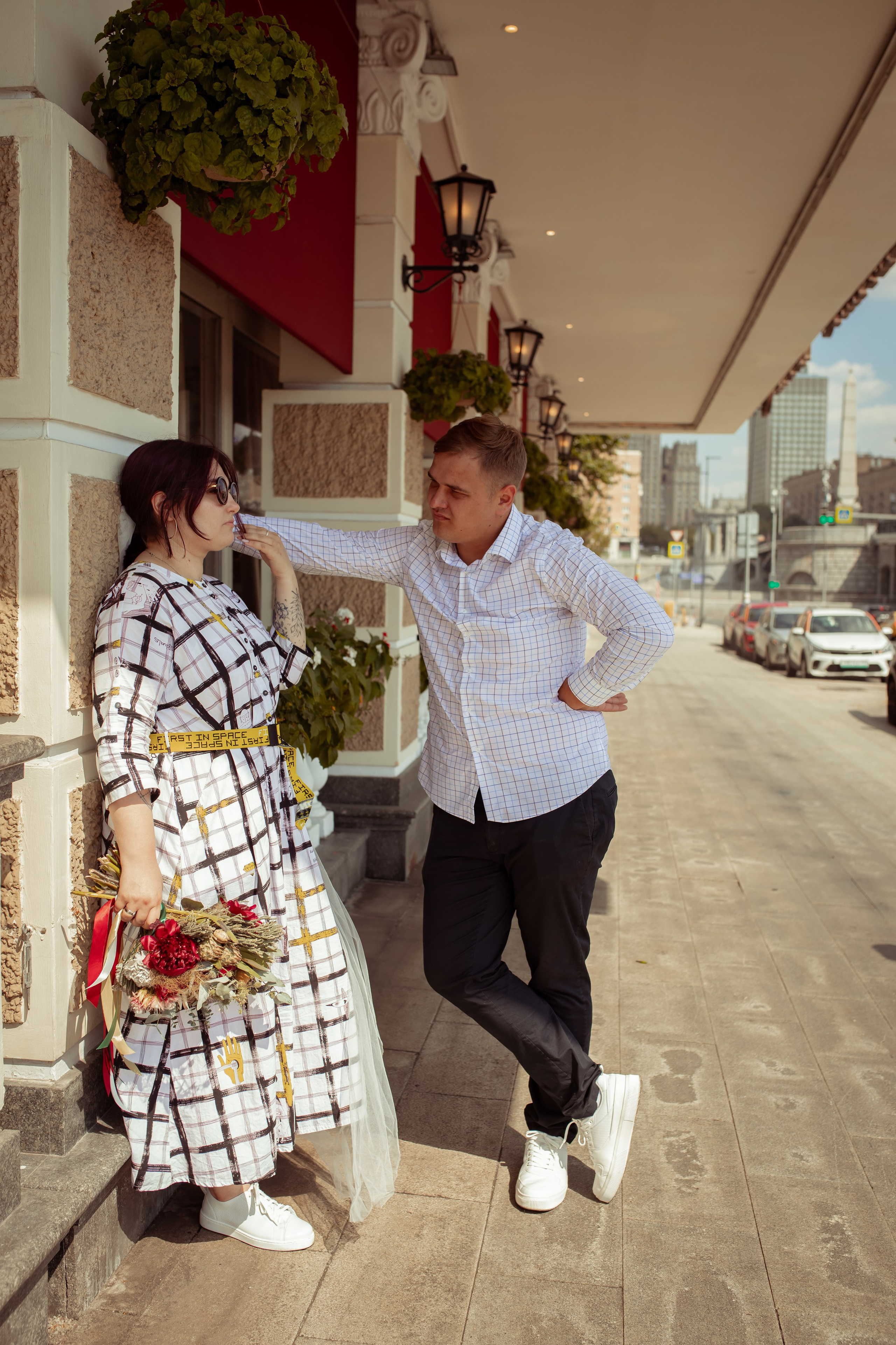 Светлана и Дмитрий. Прогулка после ЗАГСа. Семейный и детский фотограф в Москве Дорогова Екатерина