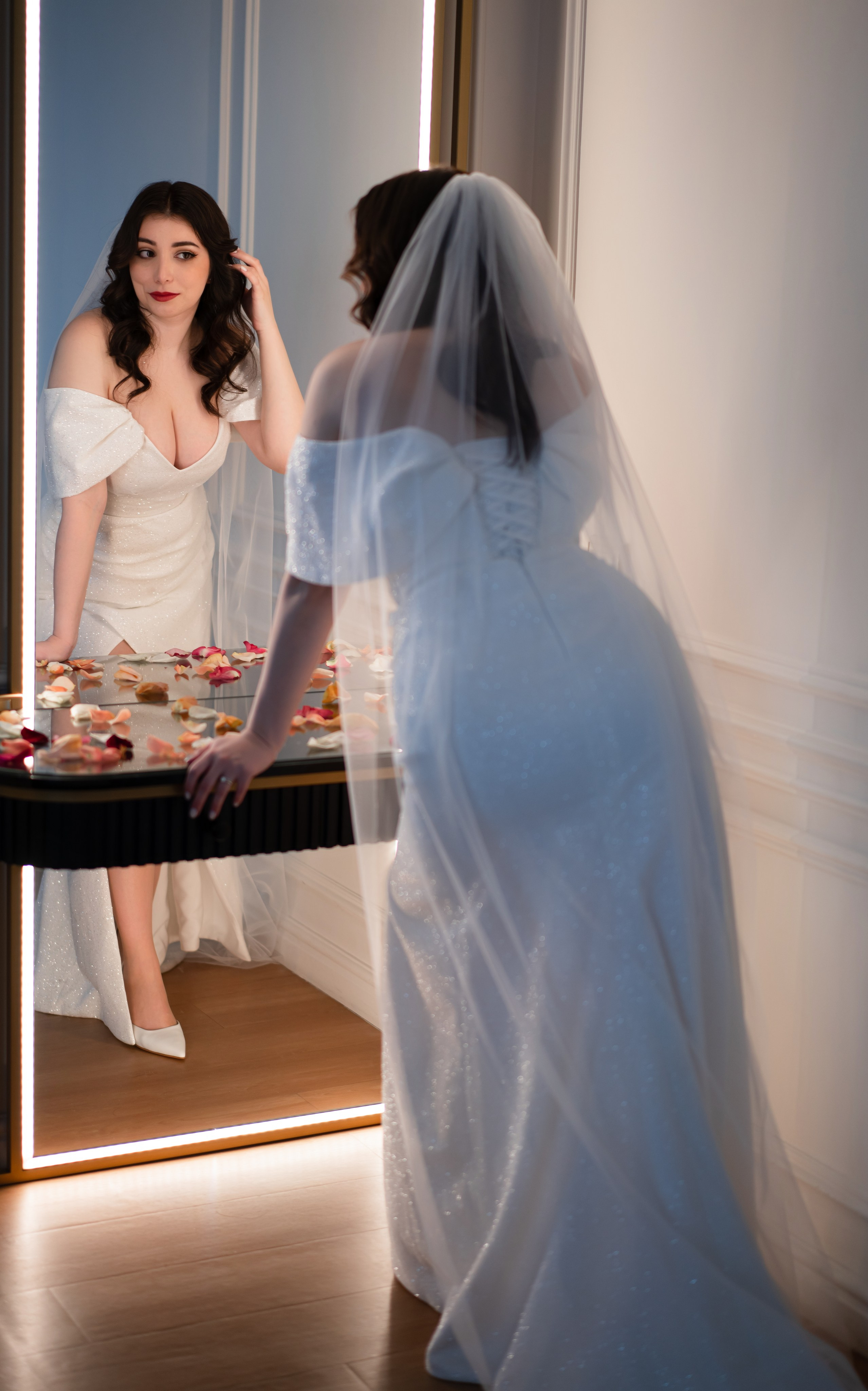 Виолетта & Дмитрий / Moscow Marriott Imperial Plaza. Свадебный фотограф Вера Климова