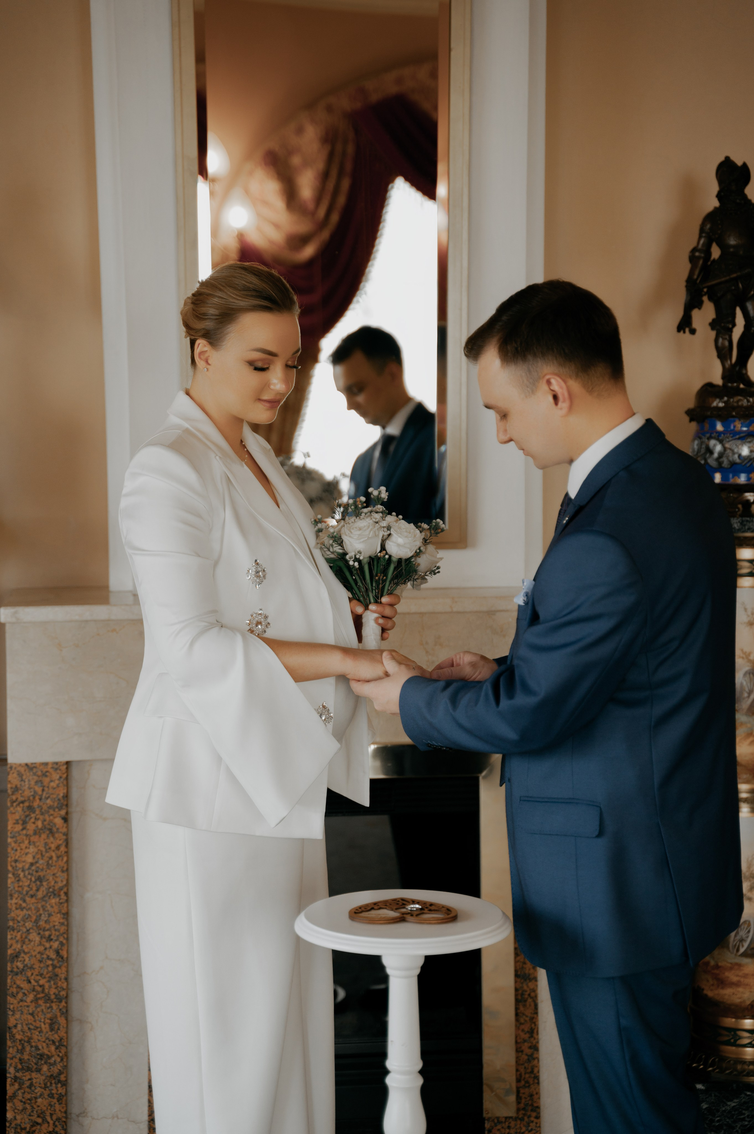 Свадебная фотосессия в гостинице Националь