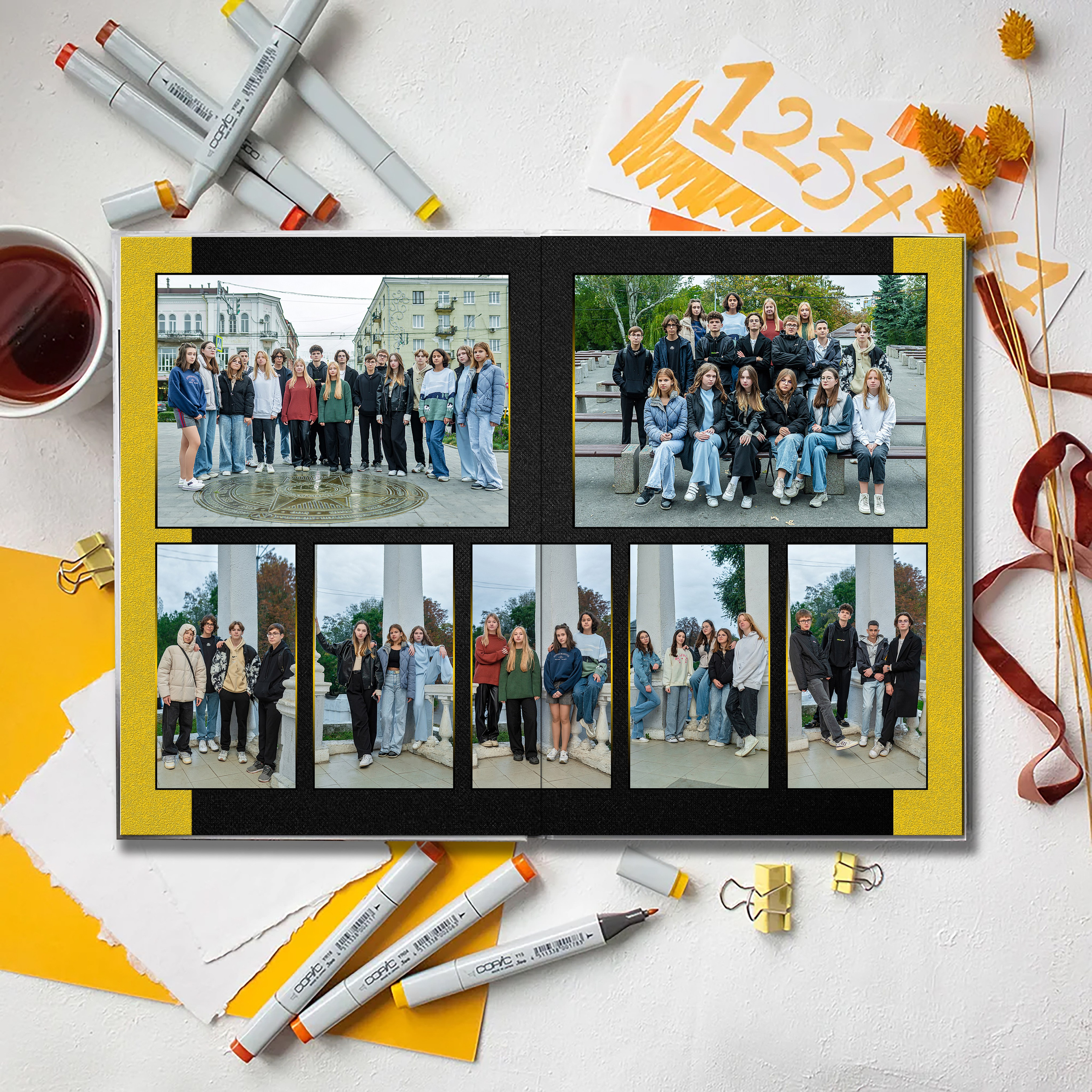 Выпускной альбом для выпускников школы (Дизайн № 232). Современные Выпускные Альбомы в Ростове-на-Дону