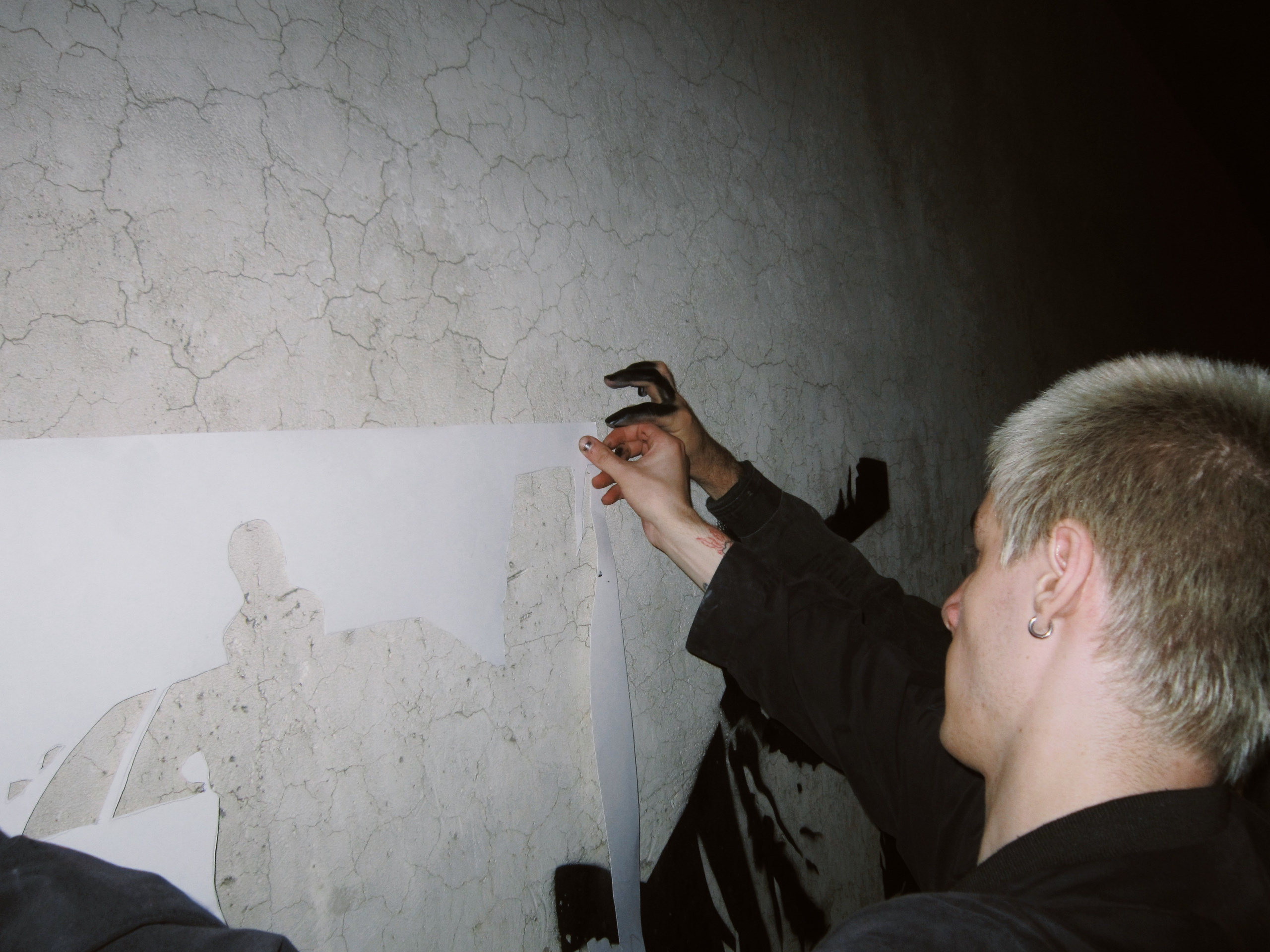 Процесс граффити. Концертный и портретный фотограф в Москве Соня Спросонья