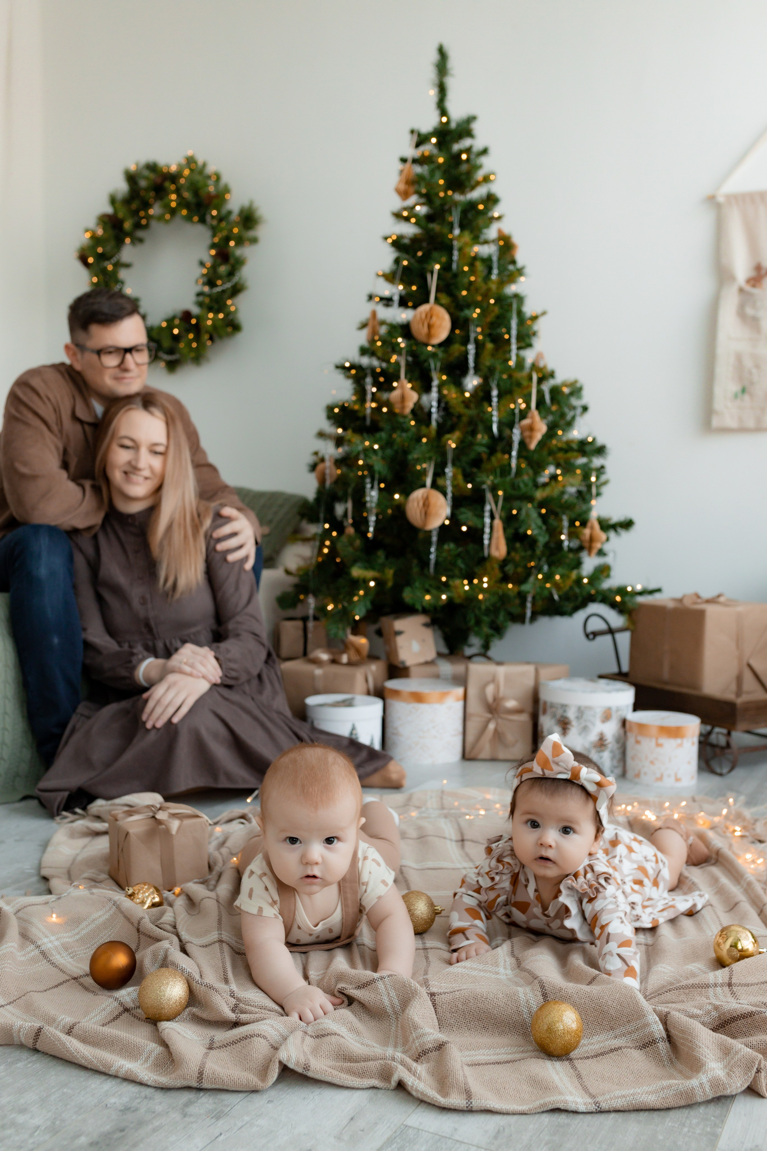 Новогодние съёмки. Интерьерная фотостудия в г. Барнаул