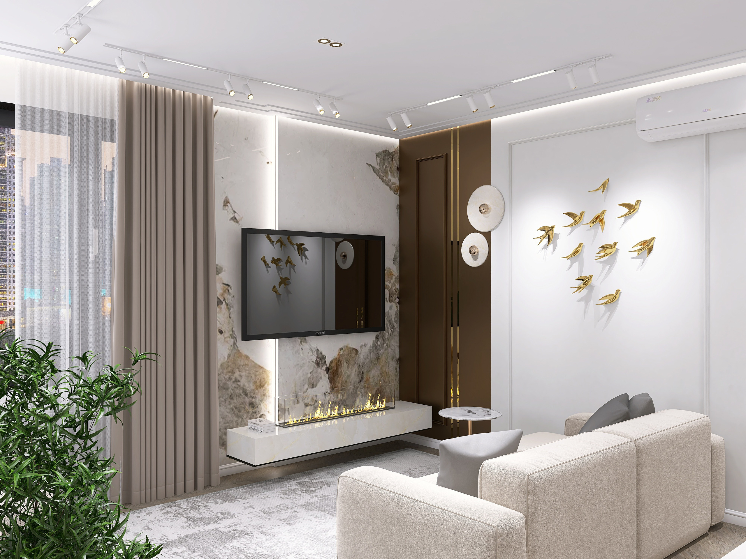 ЖК Тихомиров. Площадь 60 кв. м. Дизайнер интерьера в Новосибирске_Елена Сергеева