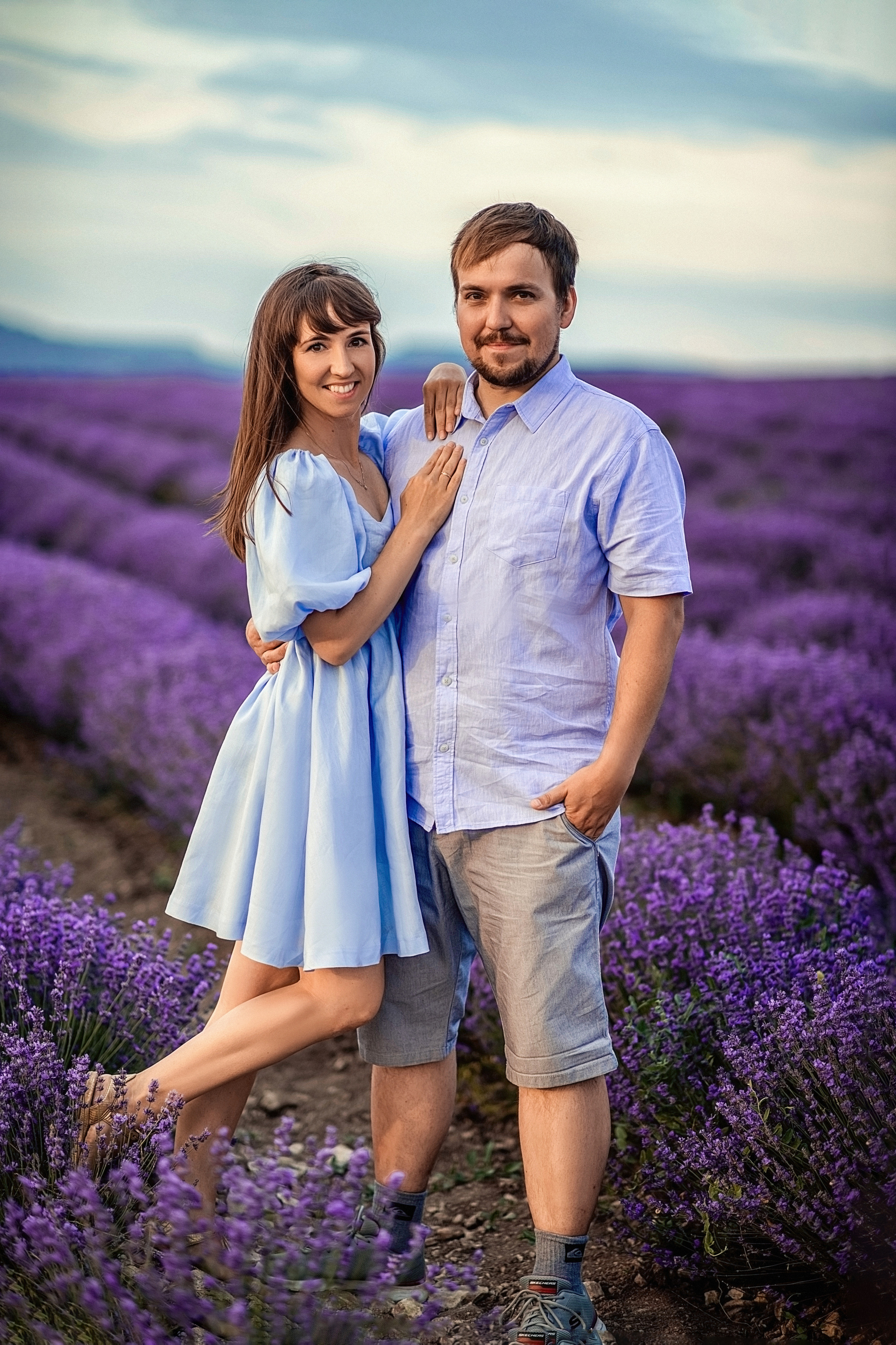 Фотосессия в лаванде. Свадебный и семейный фотограф и видеограф, Крым, Москва, Санкт -Петербург