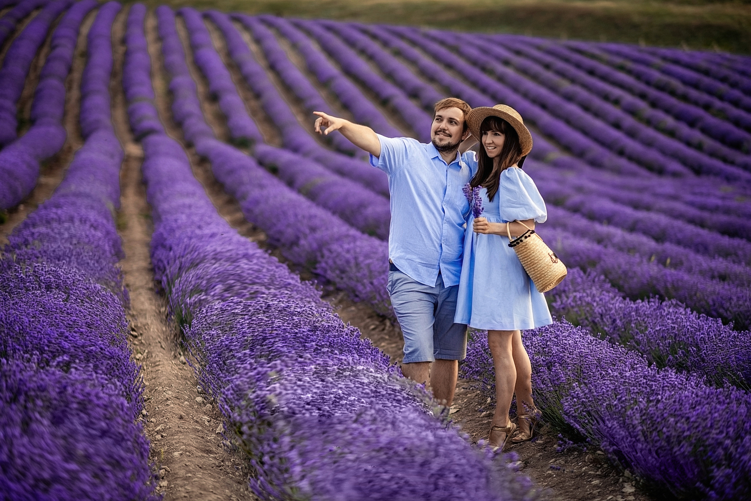 Фотосессия в лаванде. Свадебный и семейный фотограф и видеограф, Крым, Москва, Санкт -Петербург