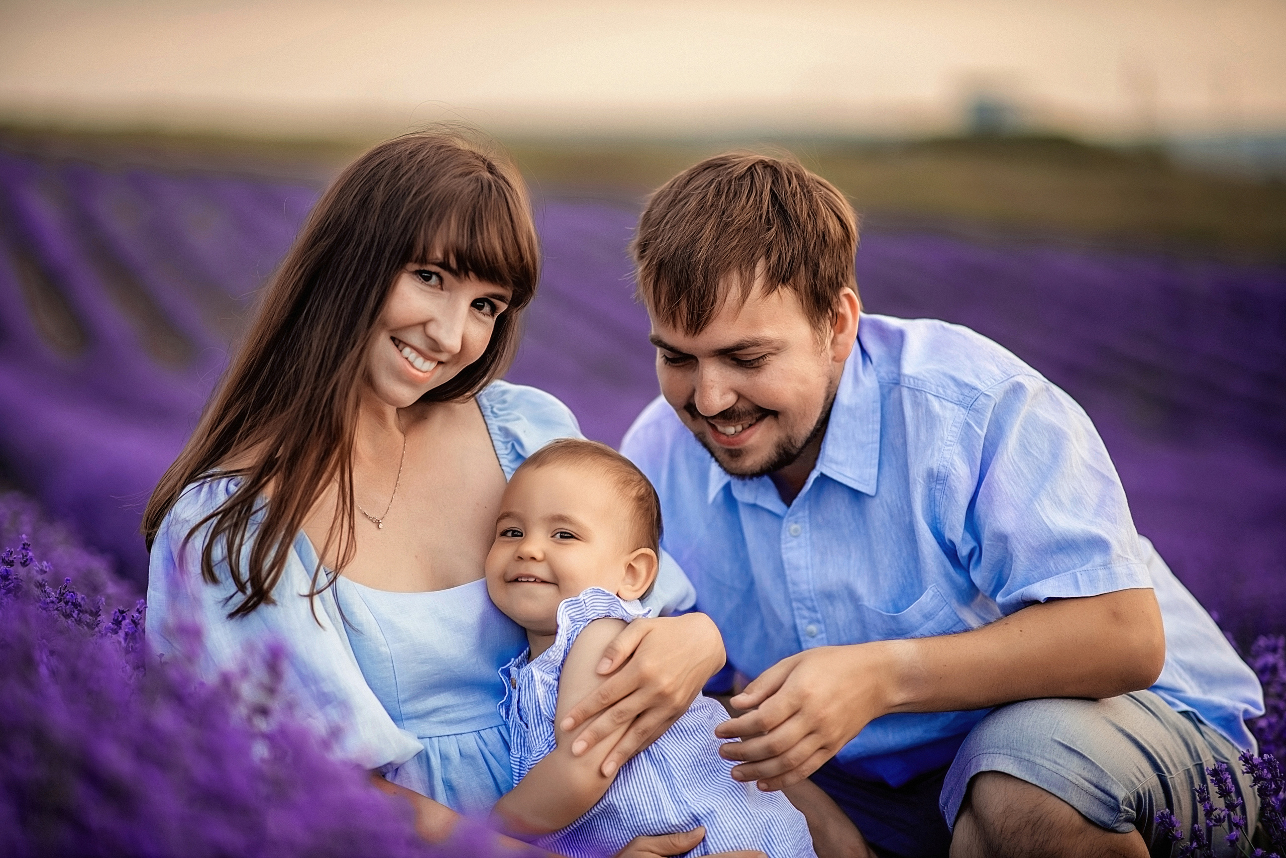 Фотосессия в лаванде. Свадебный и семейный фотограф и видеограф, Крым, Москва, Санкт -Петербург