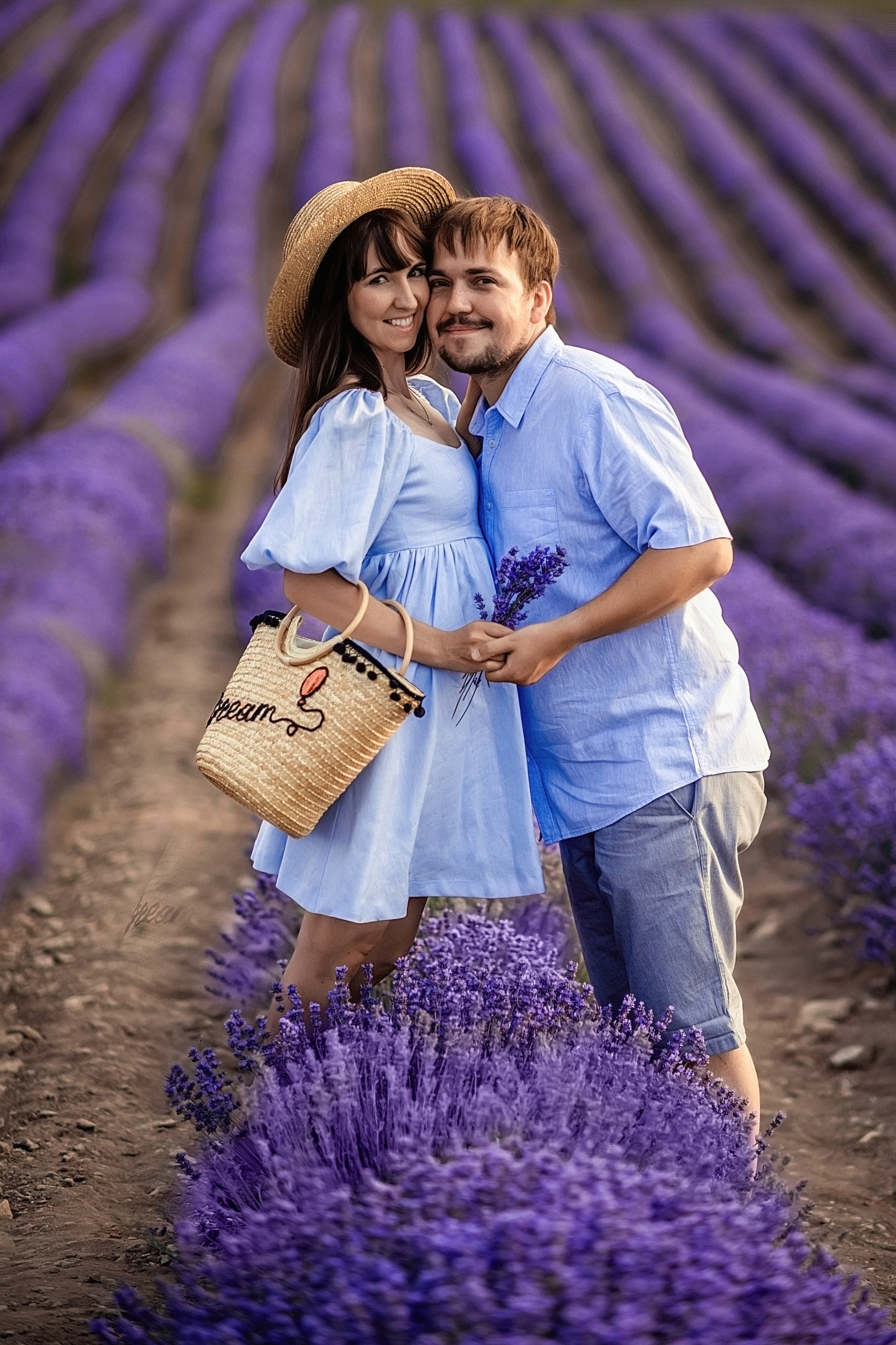 Фотосессия в лаванде. Свадебный и семейный фотограф и видеограф, Крым, Москва, Санкт -Петербург