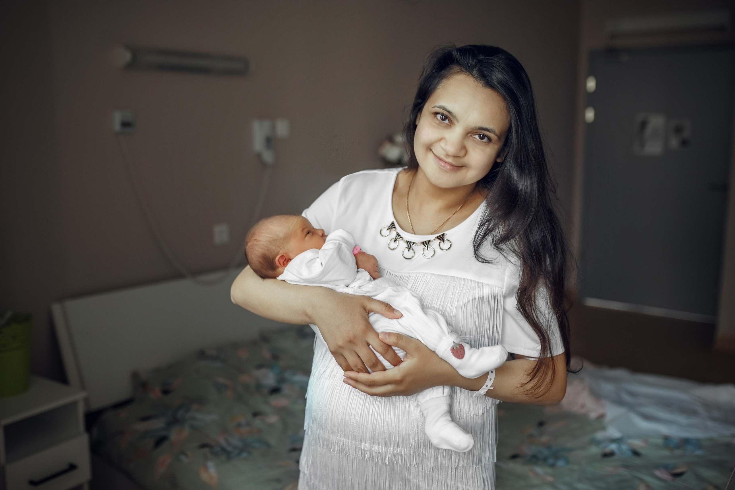 Выписка Машеньки. Фотограф на Крещение, семейный фотограф в Москве