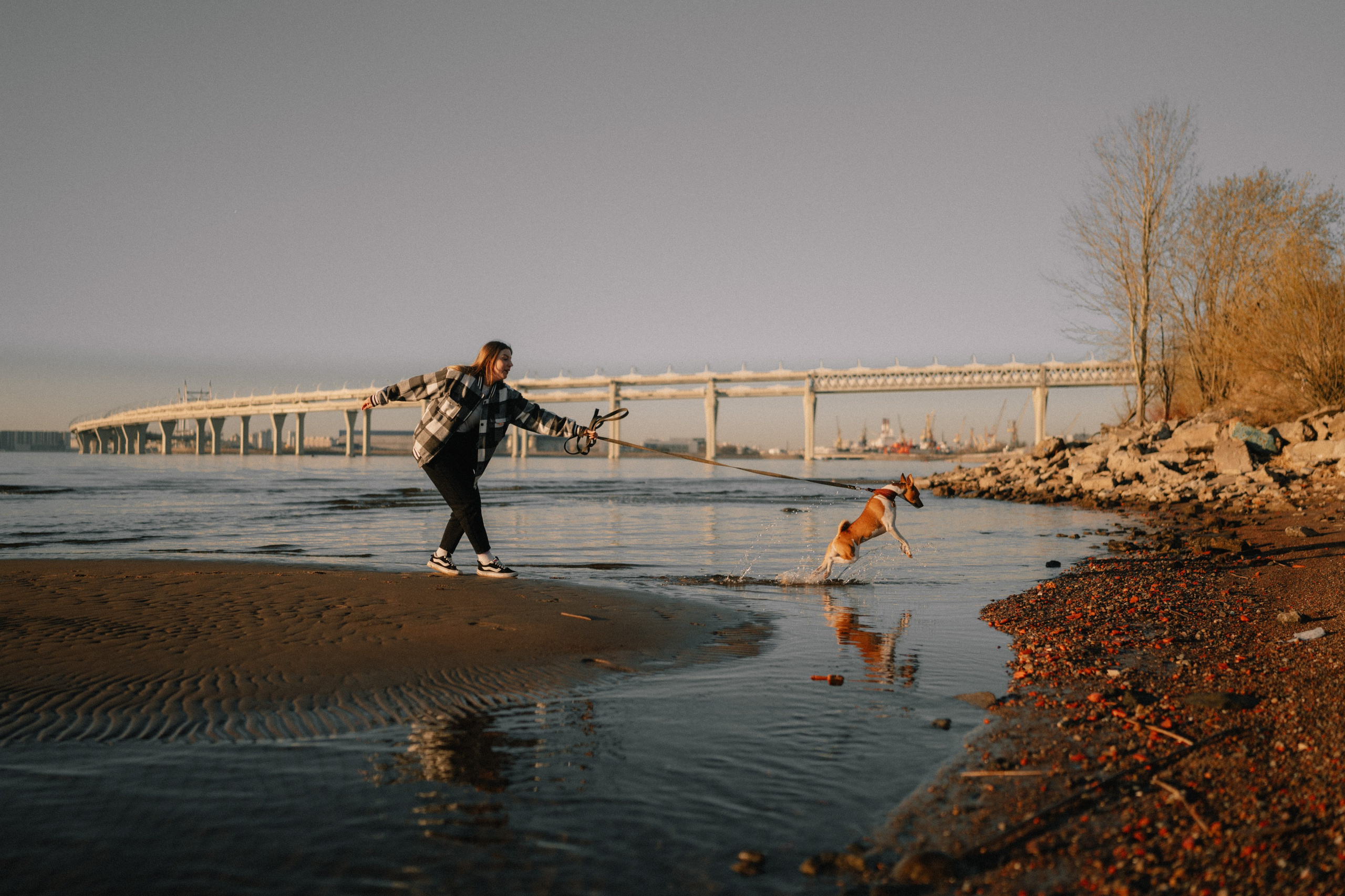 Маша и Хьюстон. Фотограф Ника Лиепа