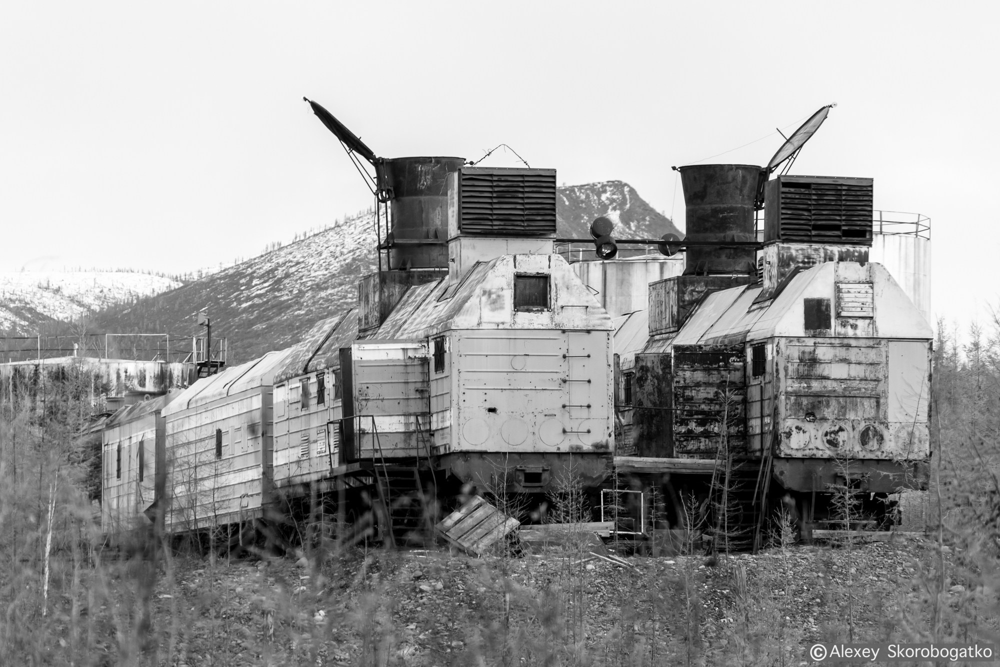 Якутия, п. Лазо, прииск Адычанский. Фотограф Алексей Скоробогатько