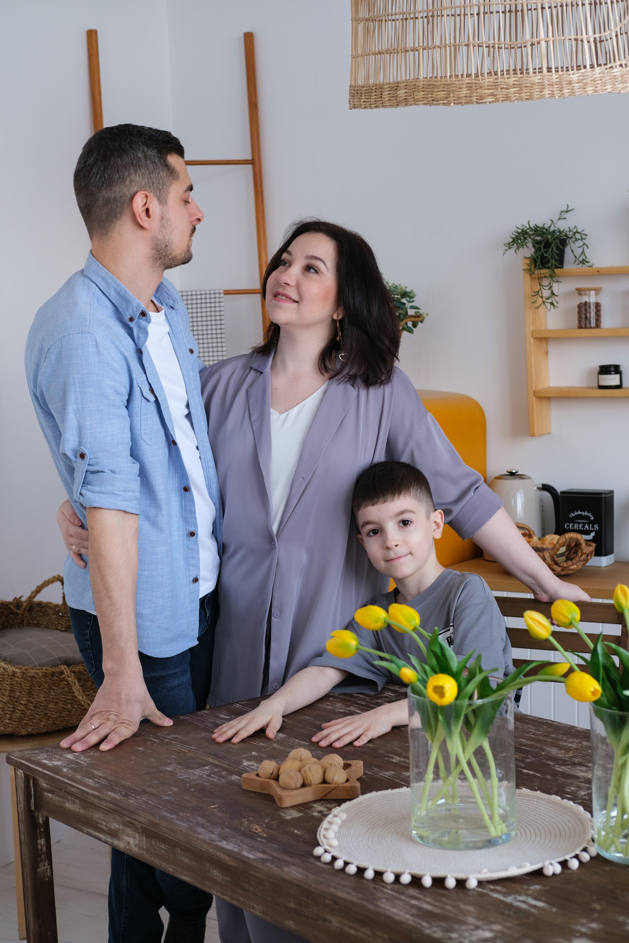 Семён, Кристина, Андрюша. Фотограф Евгения Войко Тюмень