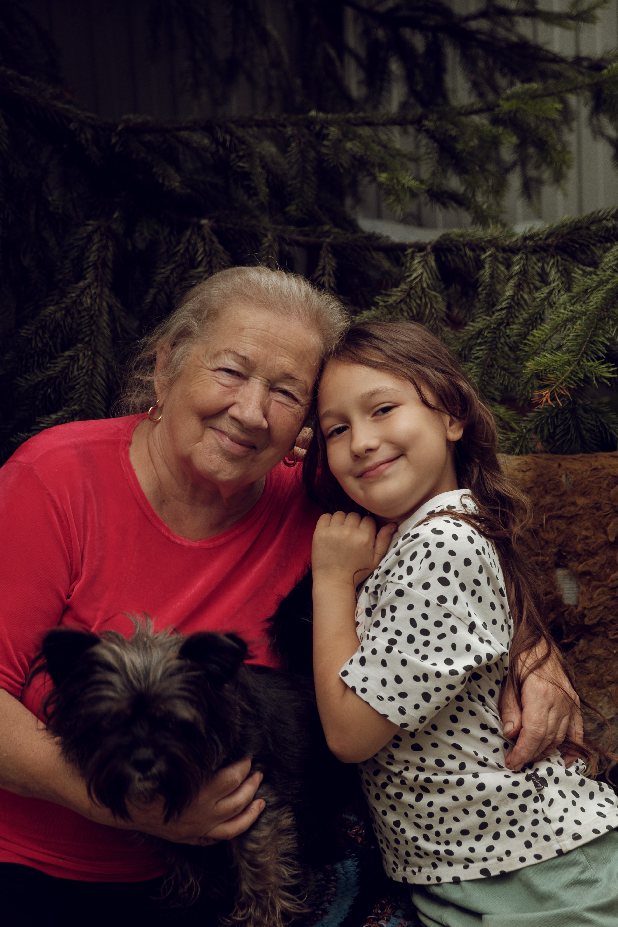 Людмила Ивановна и Настенька. Фотограф Евгения Войко Тюмень