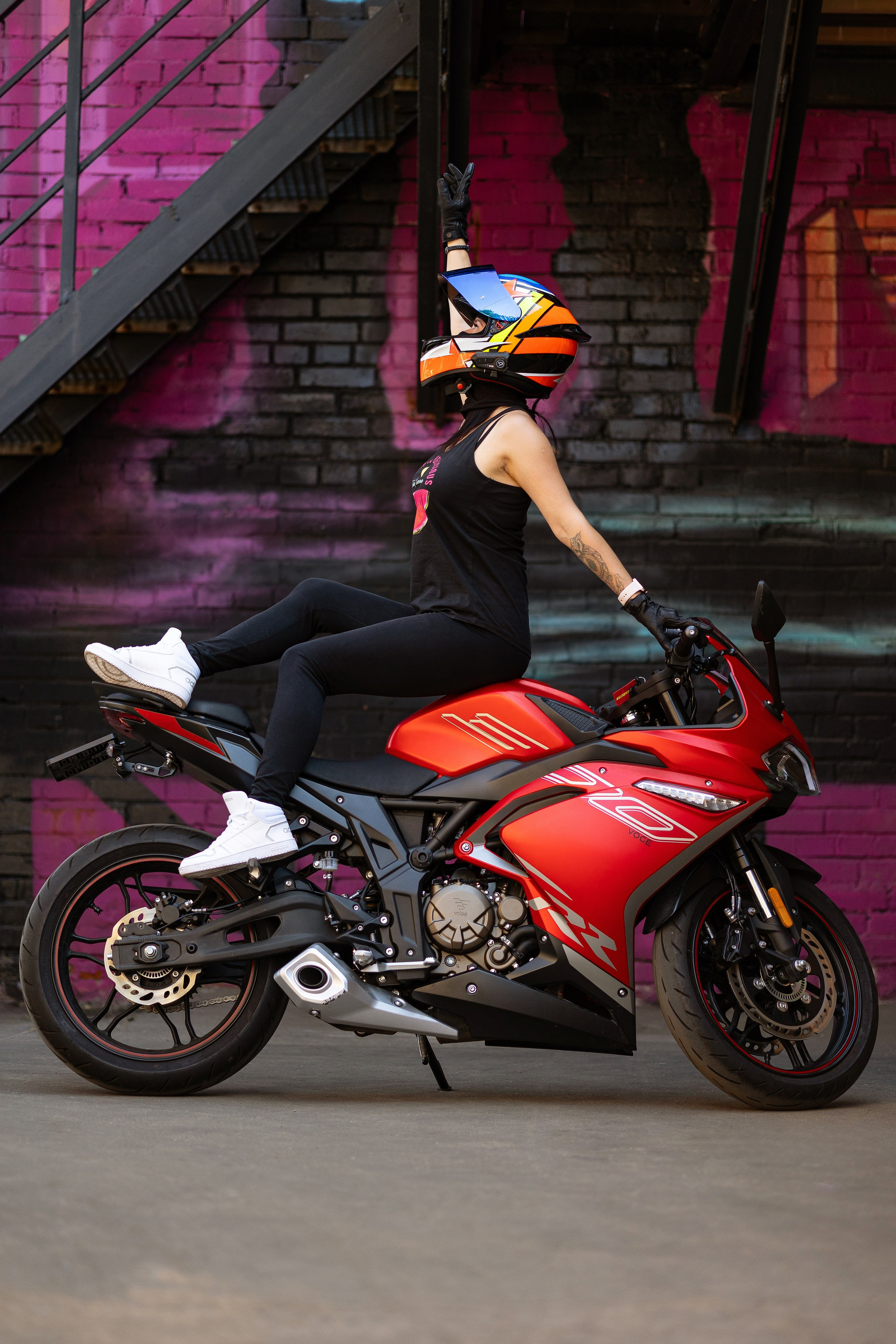 Фотосессии на мото. Фотограф Ольга Гирусова «Пантерочка» Москва