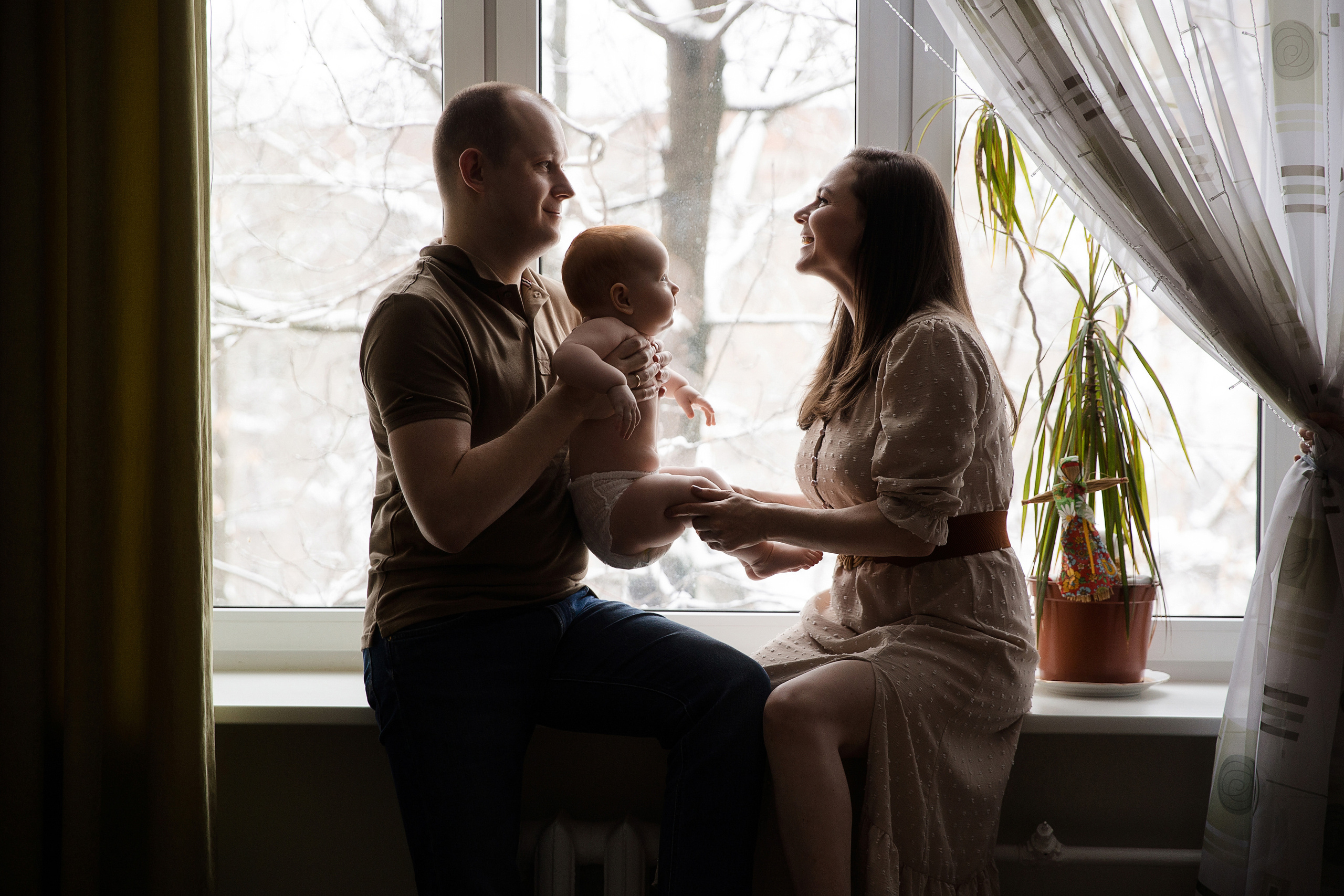 Домашние фотосессии. Семейный и детский фотограф в Москве Вера Ускова