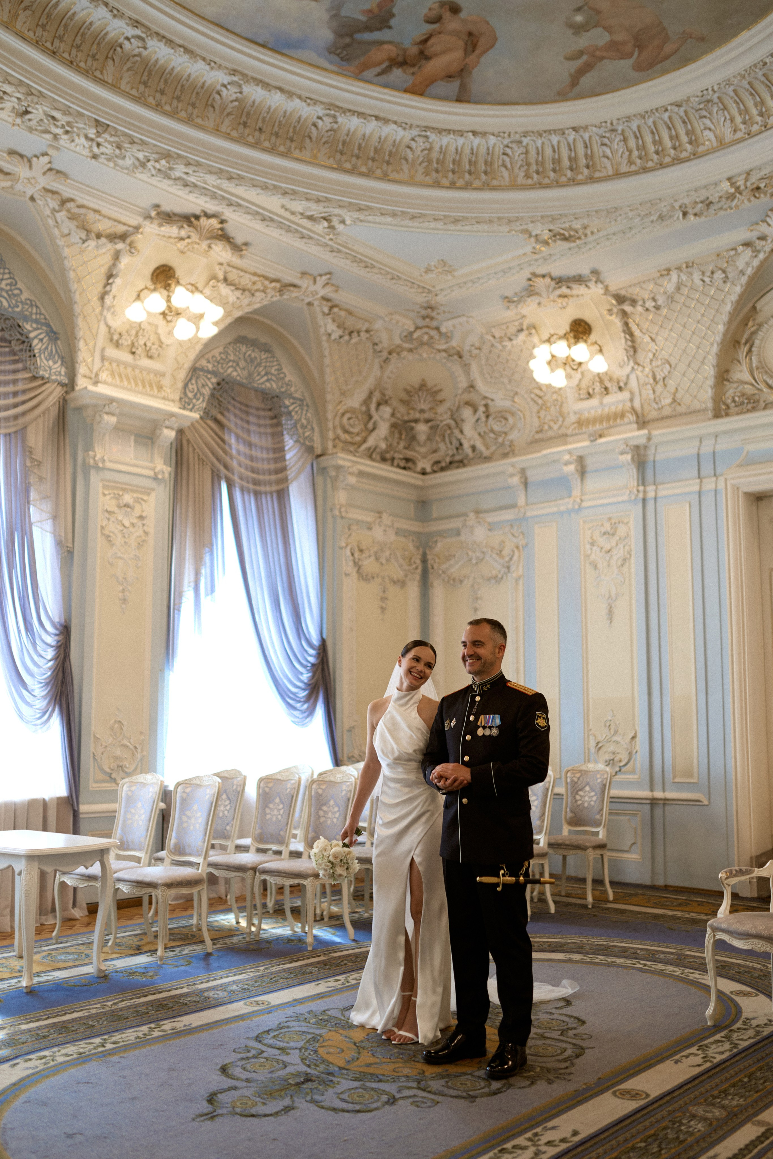 Свадебная фотосессия в резиденции Президента. Сестры Карабаза. Фотографы и ретушеры в Москве и Санкт-Петербурге