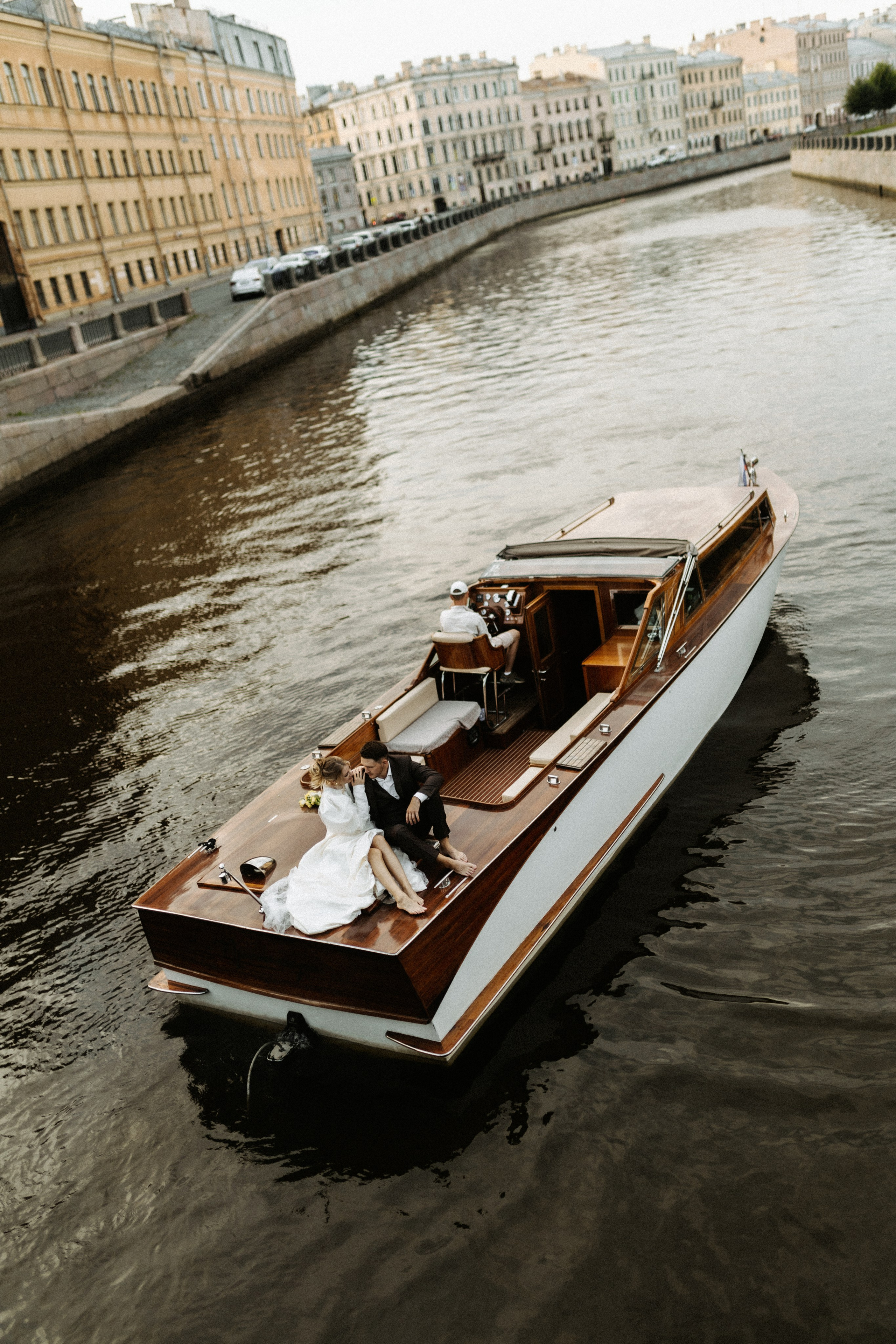 На катере. Фотограф в Санкт-Петербурге