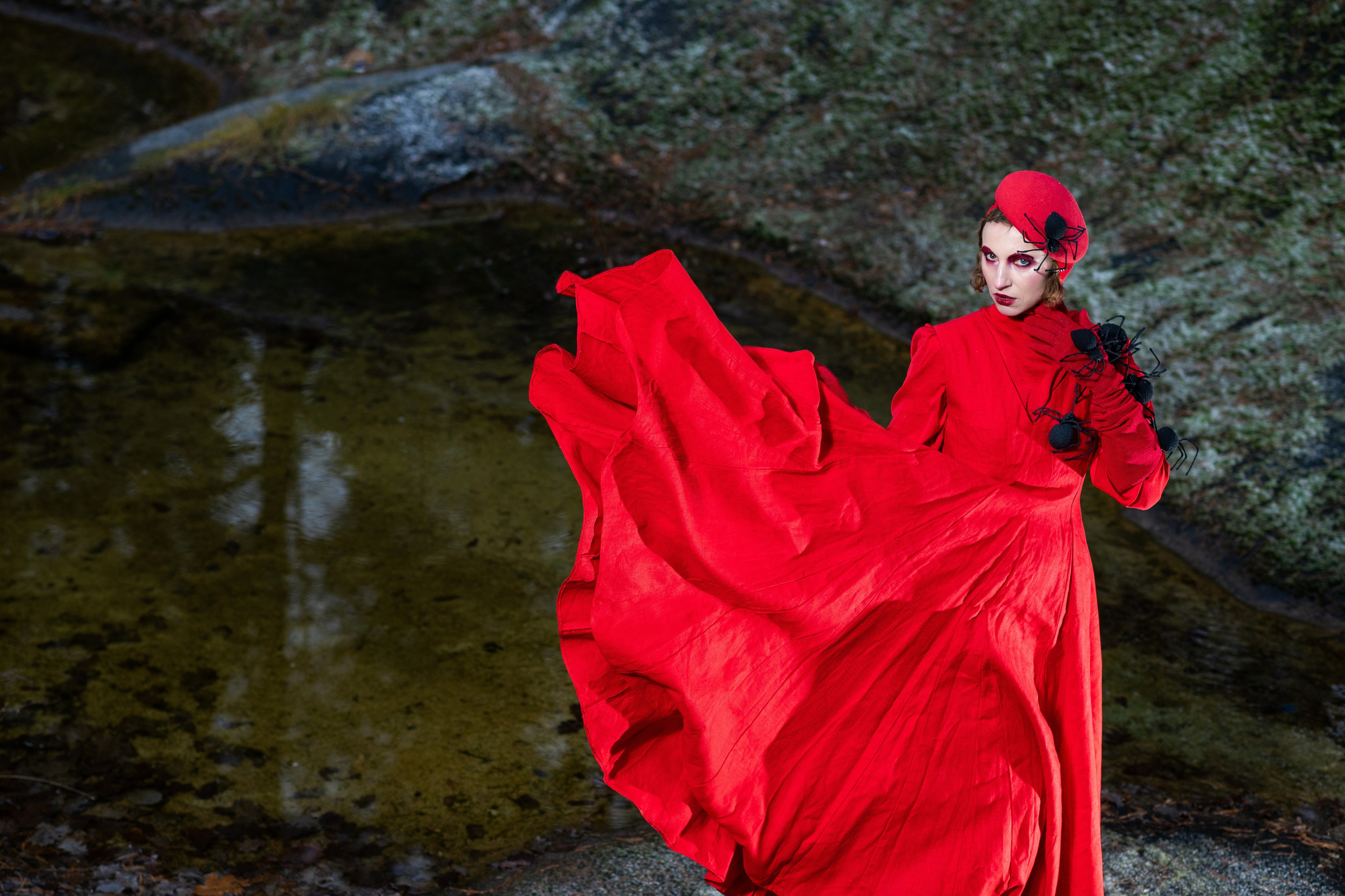 Spyder woman. Portrait photographer in Minsk Slava Potalakh