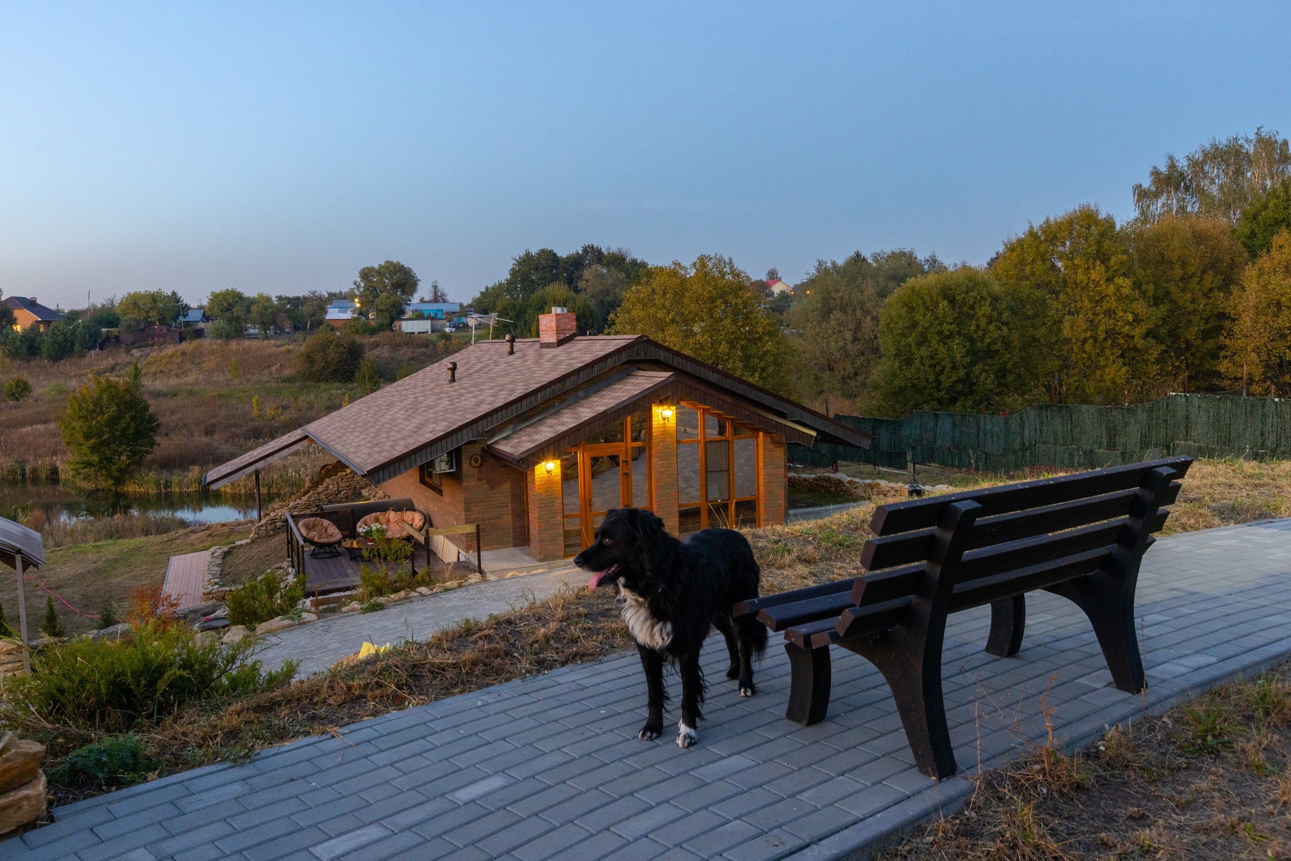 Большая Тросна вечером и новый бассейный комплекс. Фотограф в Туле Крупский АнДРей. Фотостудия «КАДР71» в Туле