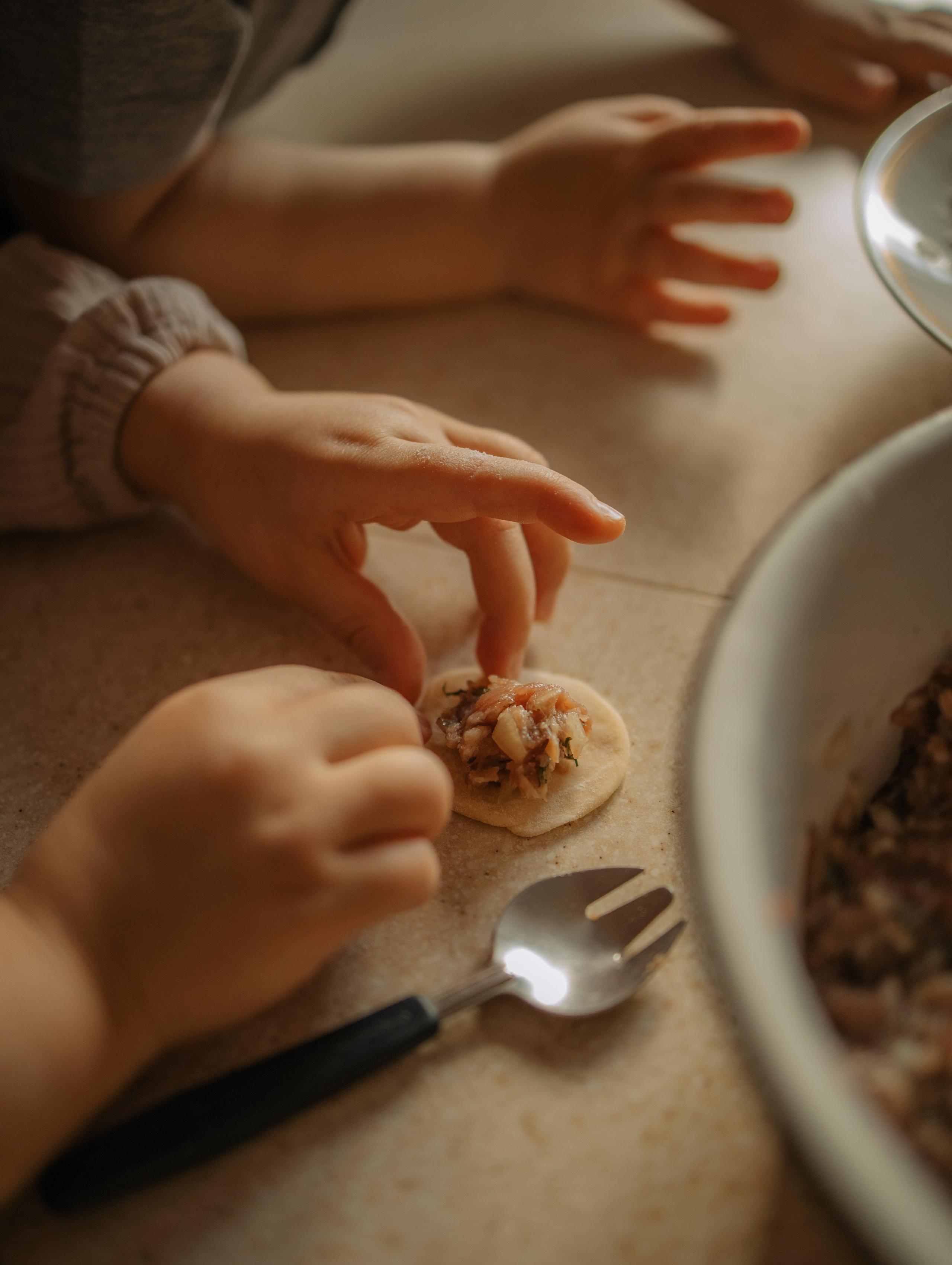 Традиционные пельмени у прабубушки. Фотограф Углич и Ярославль Ольга Тятюшкина