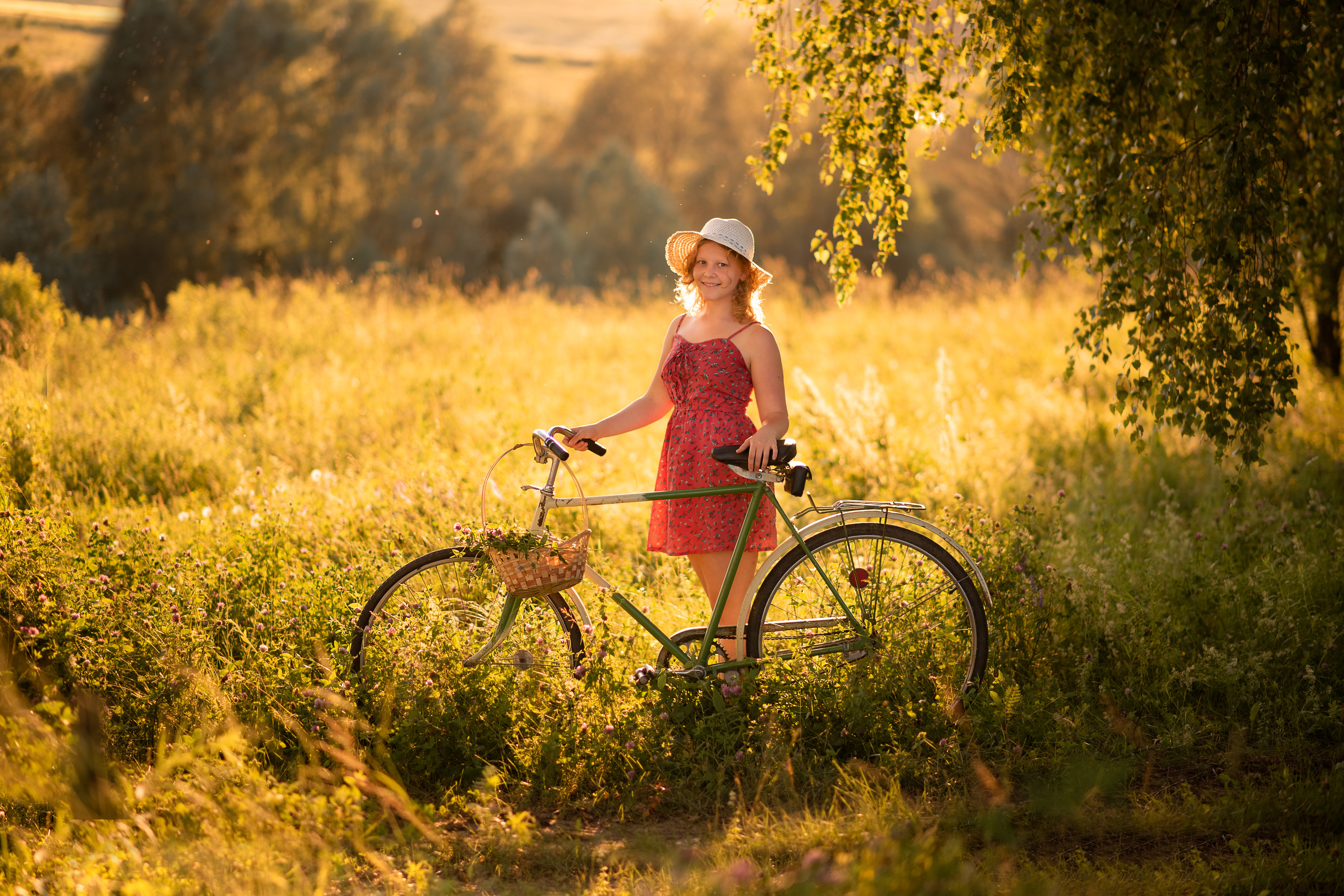 Летняя семейная фотосессия на природе. Семейный и детский фотограф в Туле Светлана Воронкова