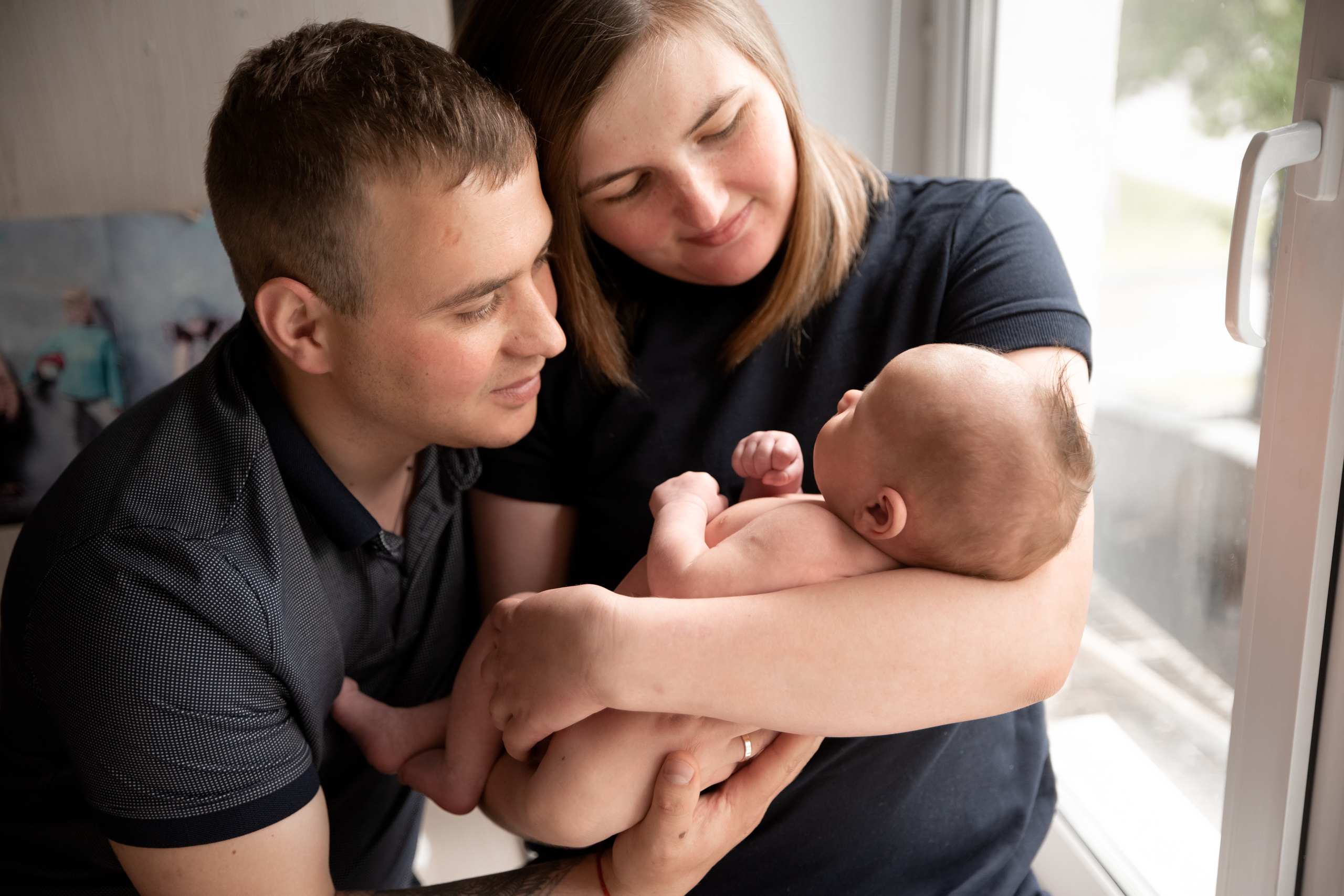 Домашняя фотосессия новорожденного ньюборн в Туле. Семейный и детский фотограф в Туле Светлана Воронкова