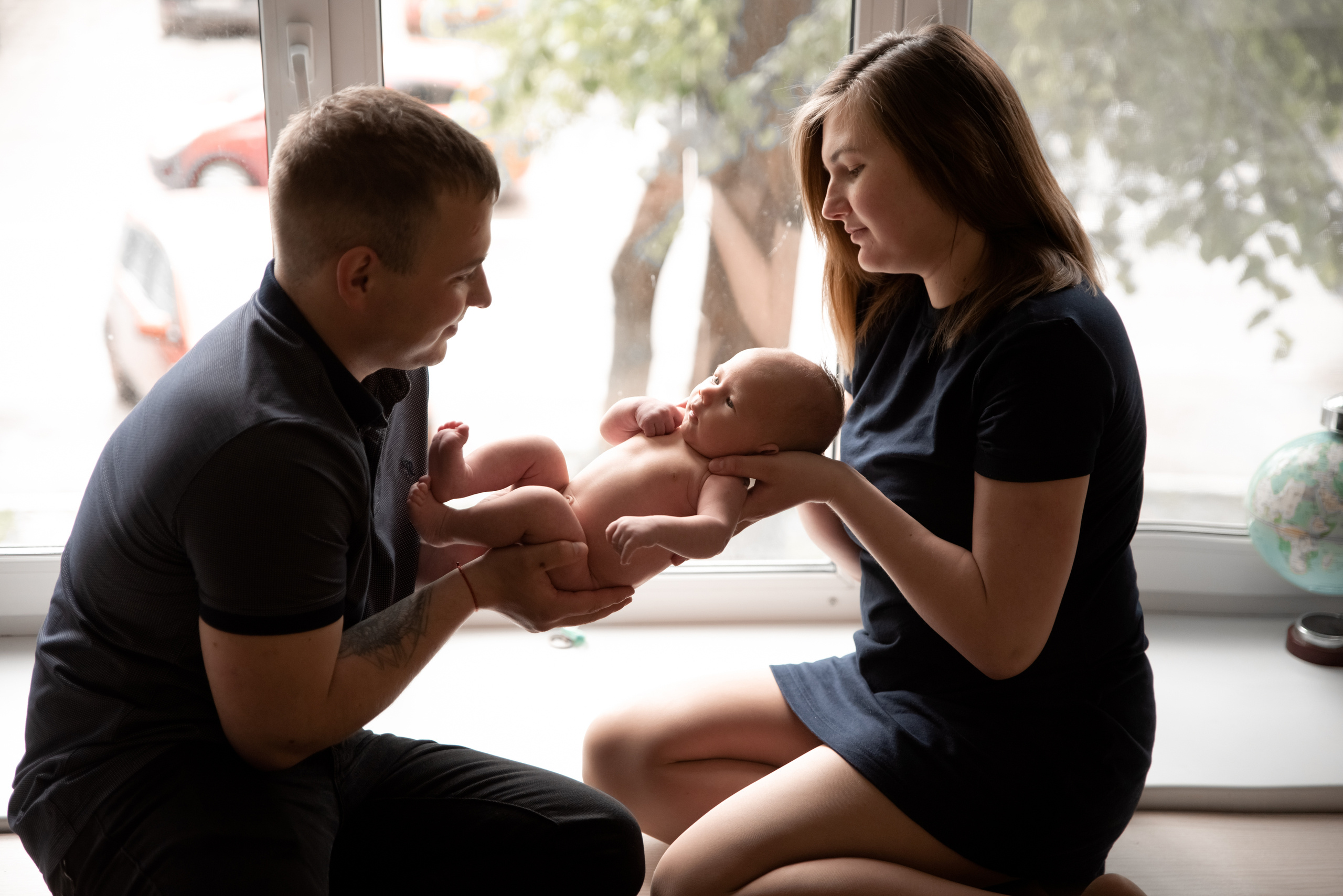 Домашняя фотосессия новорожденного ньюборн в Туле. Семейный и детский фотограф в Туле Светлана Воронкова