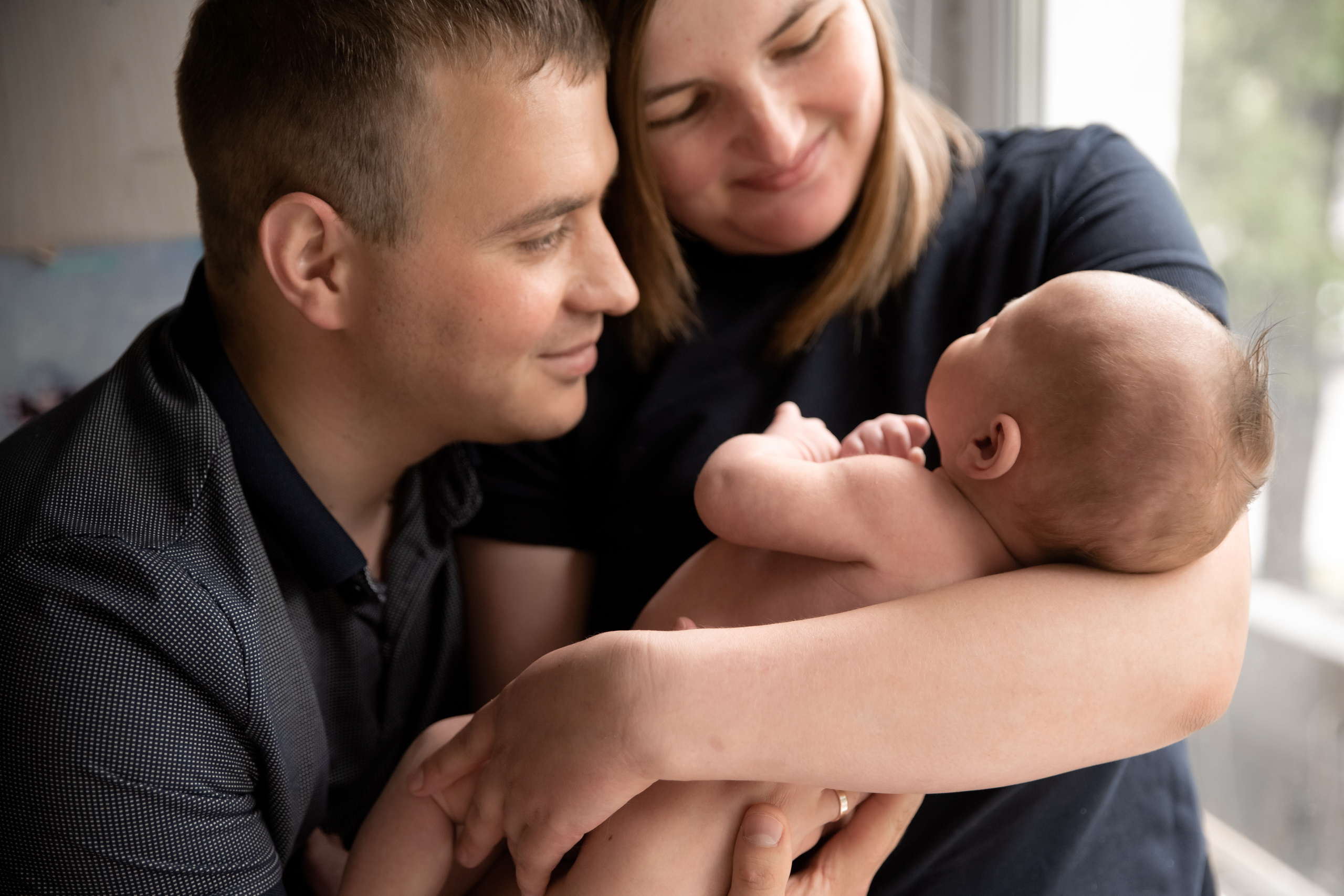 Домашняя фотосессия новорожденного ньюборн в Туле. Семейный и детский фотограф в Туле Светлана Воронкова
