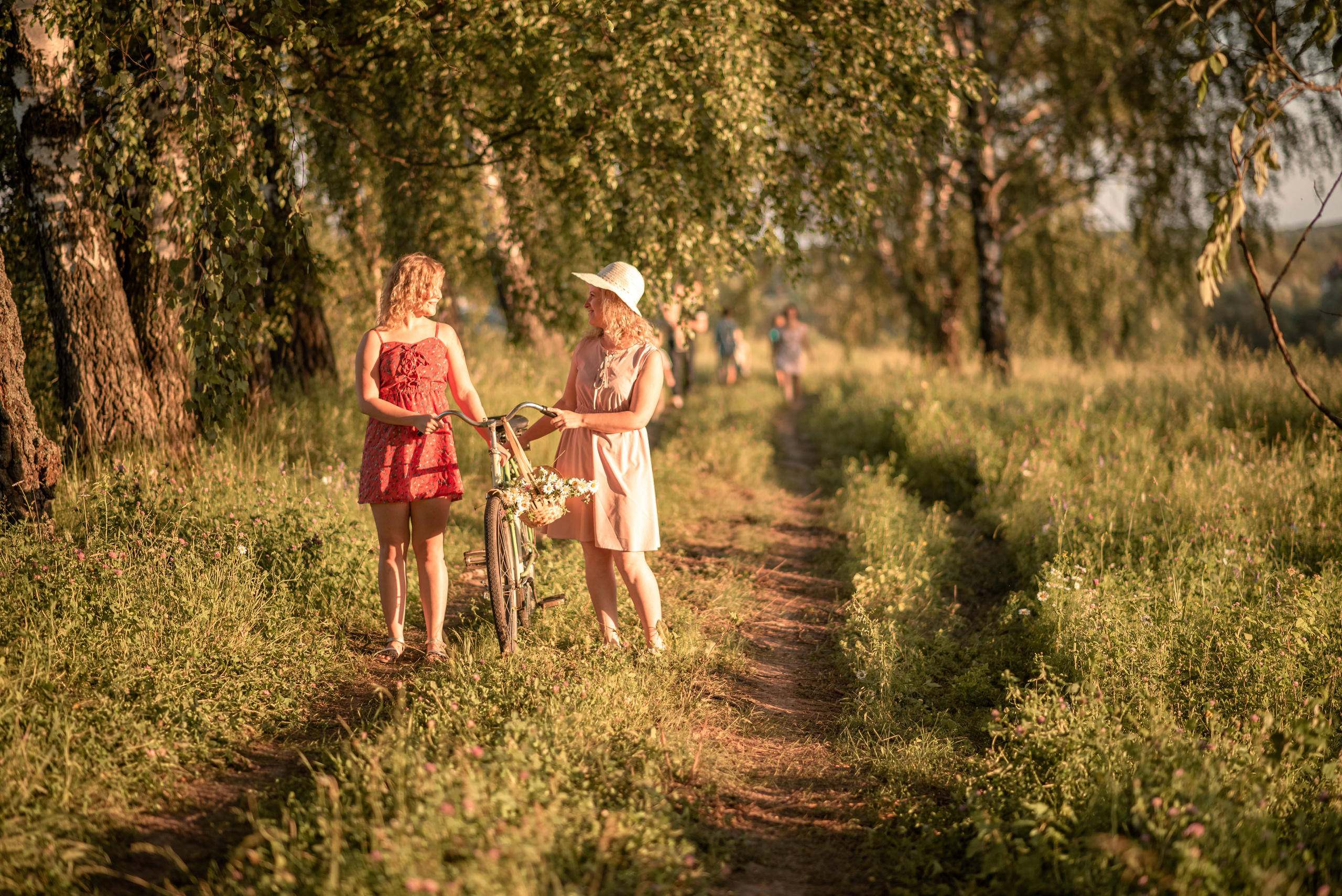 Летняя семейная фотосессия на природе. Семейный и детский фотограф в Туле Светлана Воронкова