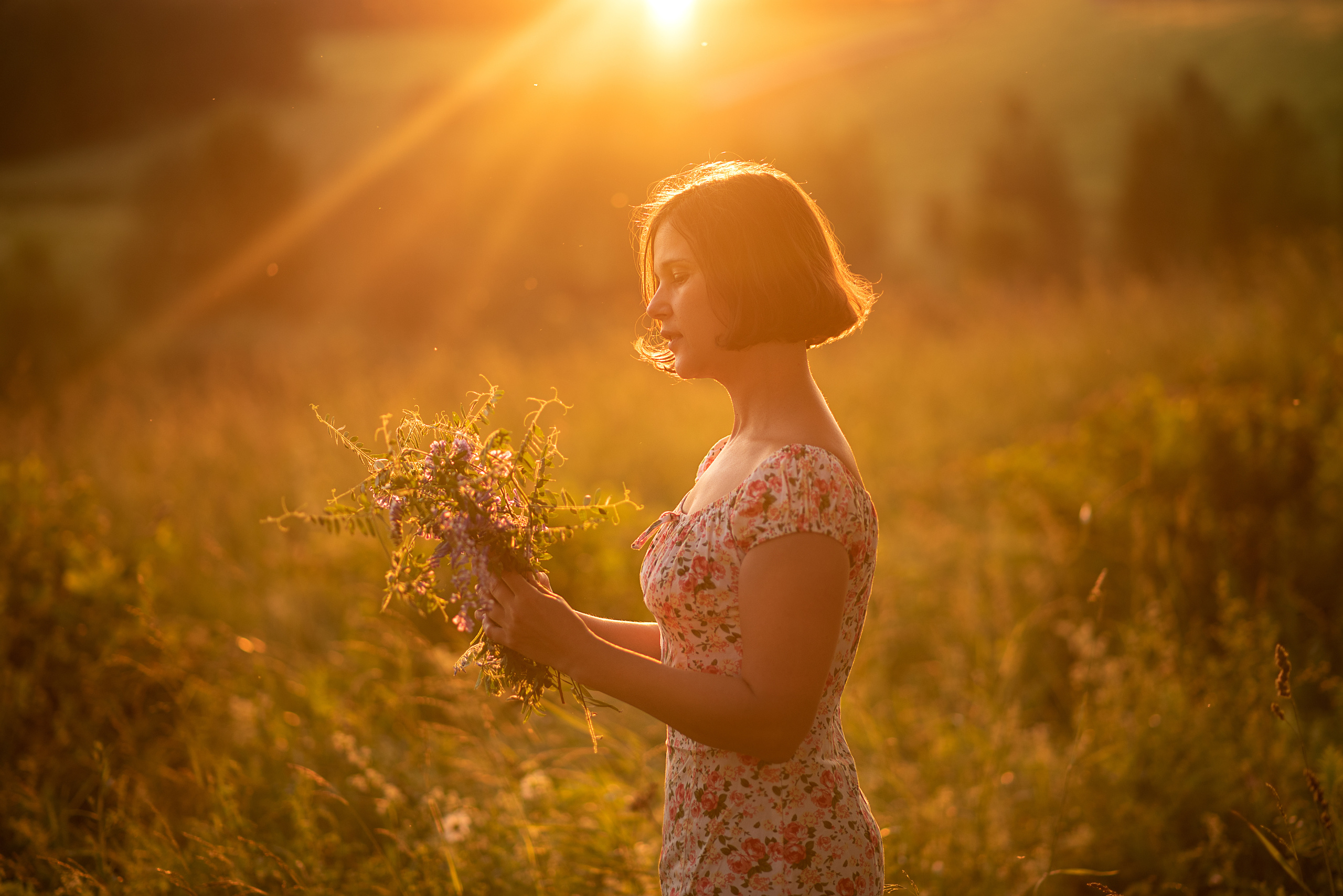 Летняя семейная фотосессия на природе. Семейный и детский фотограф в Туле Светлана Воронкова