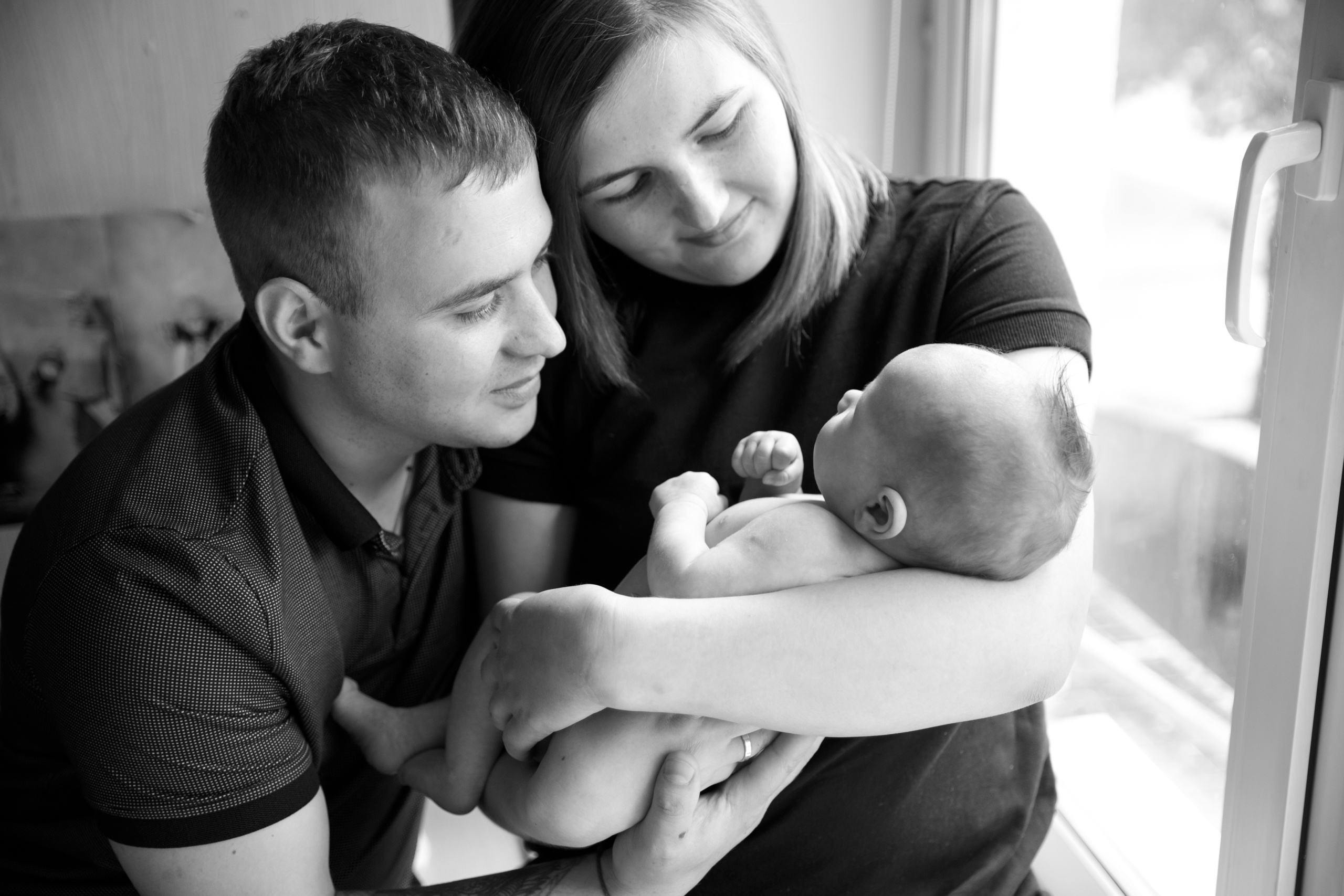 Домашняя фотосессия новорожденного ньюборн в Туле. Семейный и детский фотограф в Туле Светлана Воронкова