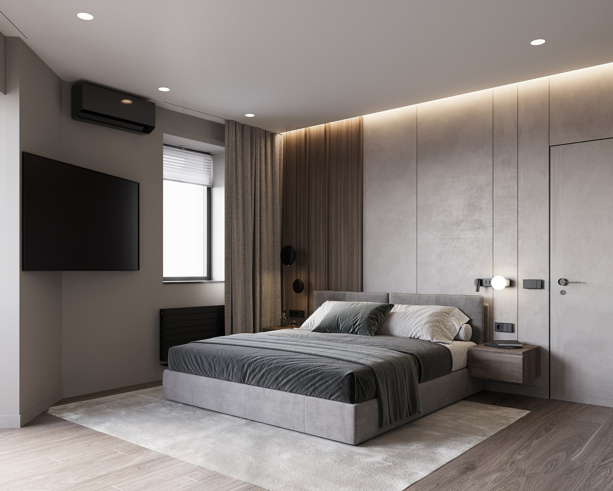 Ул. Милашенкова 55 кв. м. Kod Interiors | Дизайнер интерьеров Кораблина Кристина