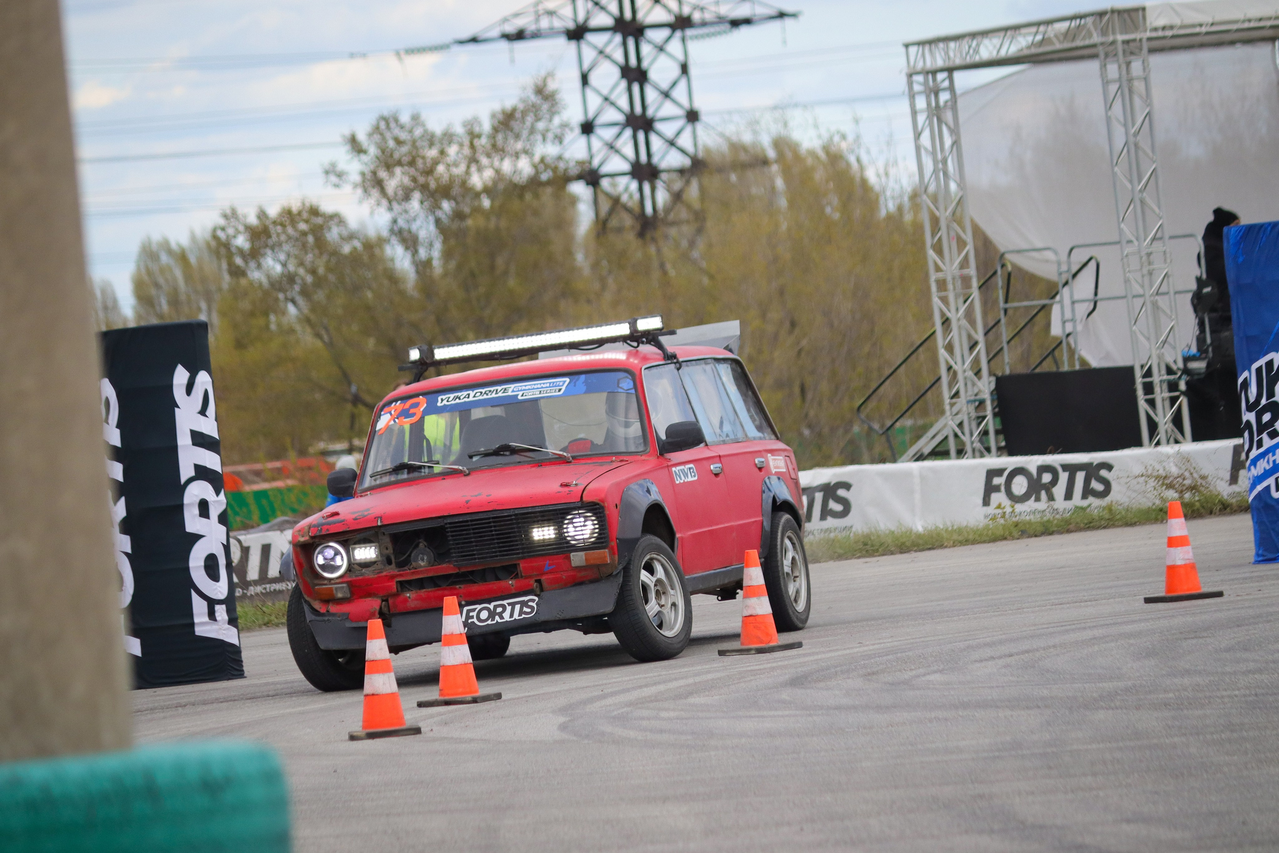 YUKA Drive Gymkhana Lite Fortis series. Портретный фотограф Towa