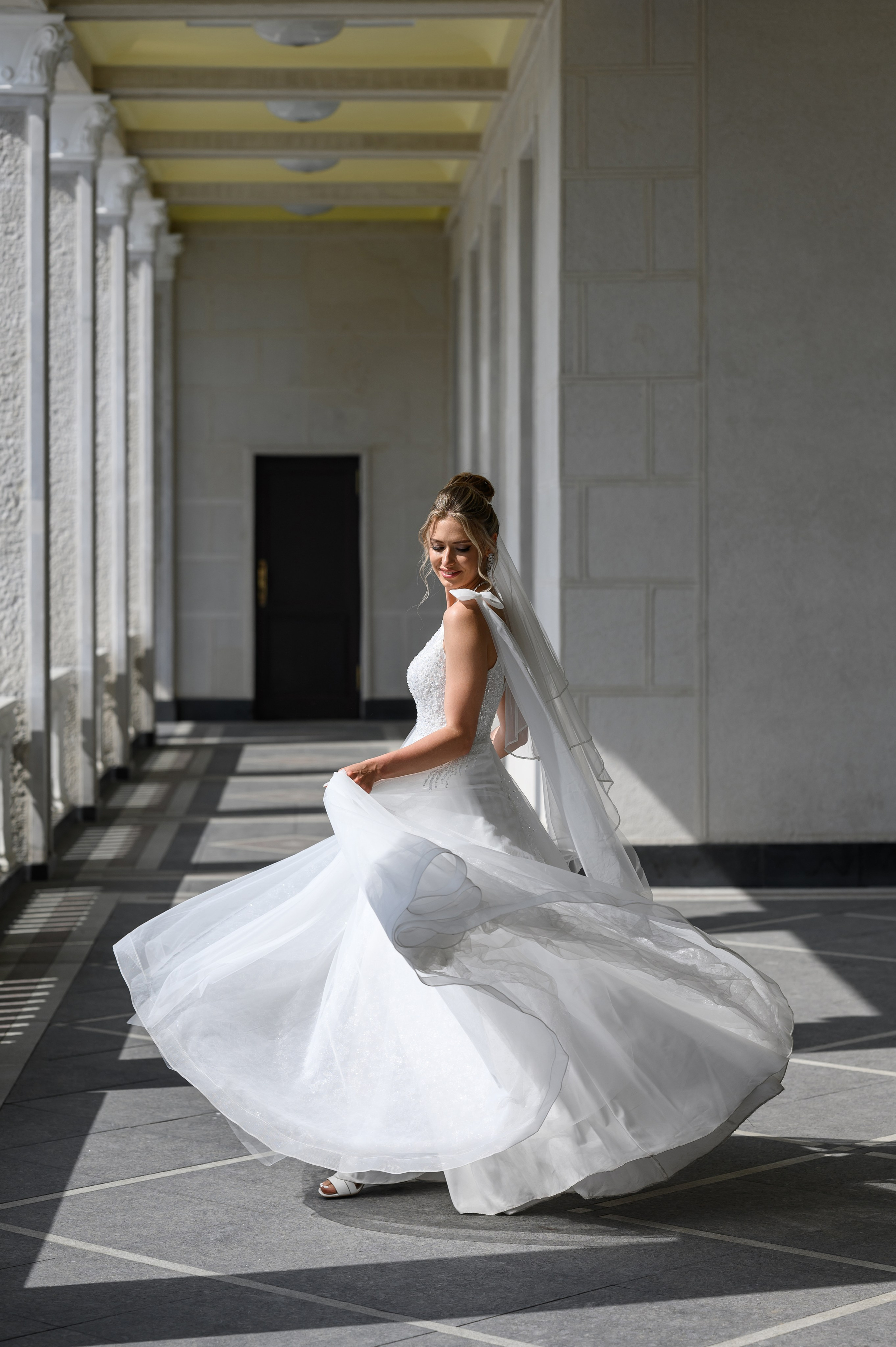 Свадебная фотосессия Северный речной вокзал. Свадебный фотограф Москва Юрий Кульман