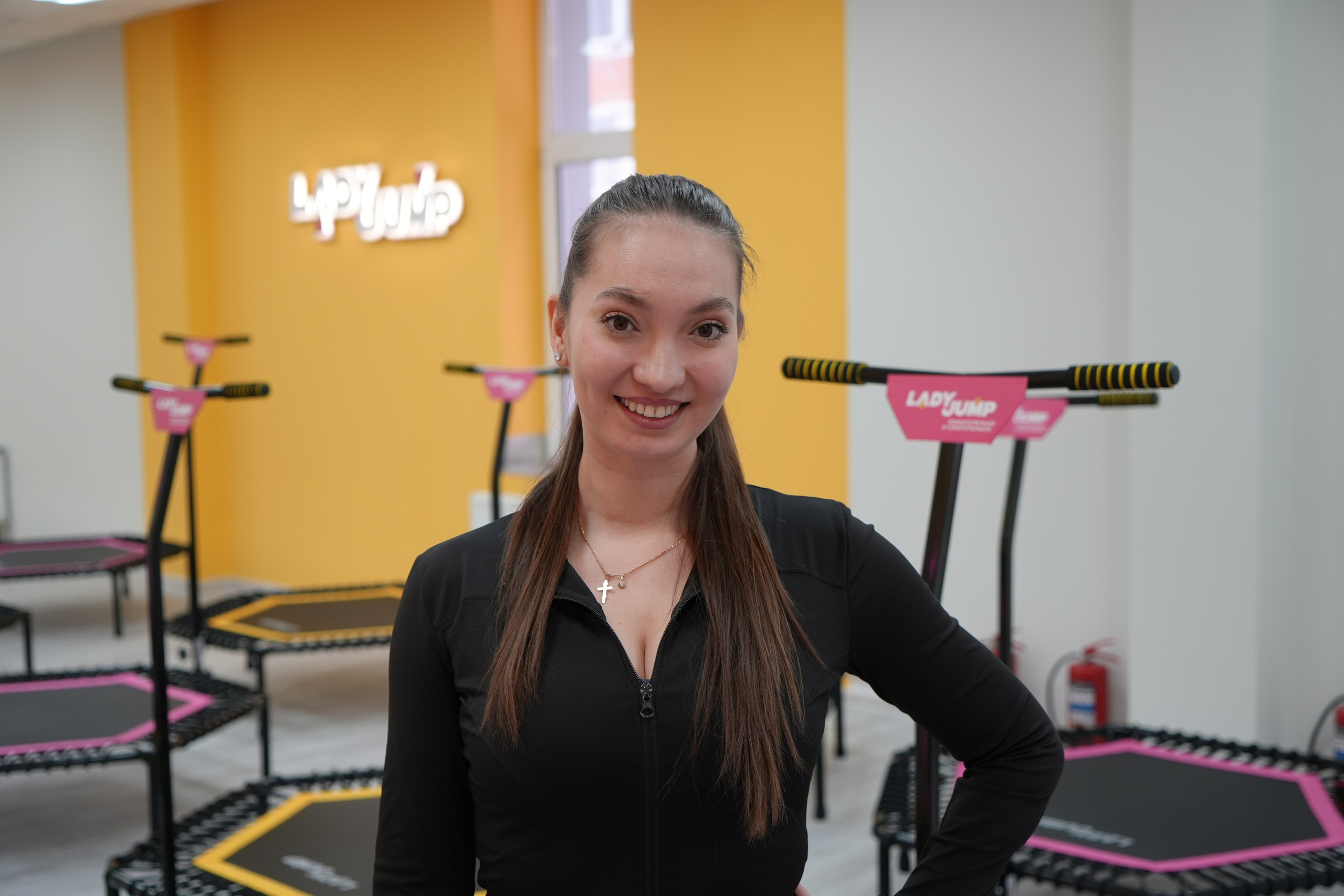 Открытие батутного центра «Lady Jump». Видеограф и Фотограф в Москве