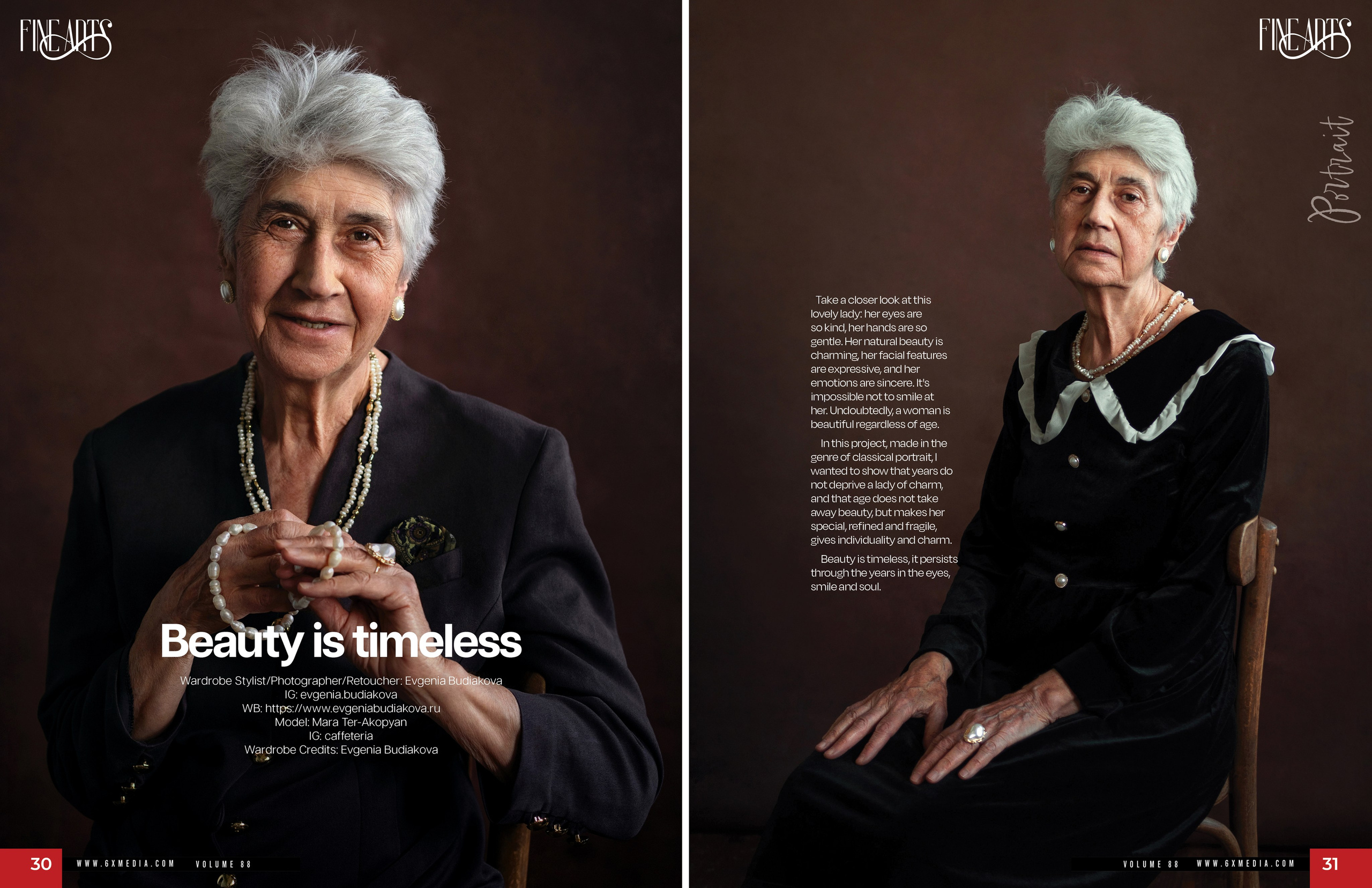 Публикации в журналах. Фотохудожник и фоторежиссёр Евгения Будякова