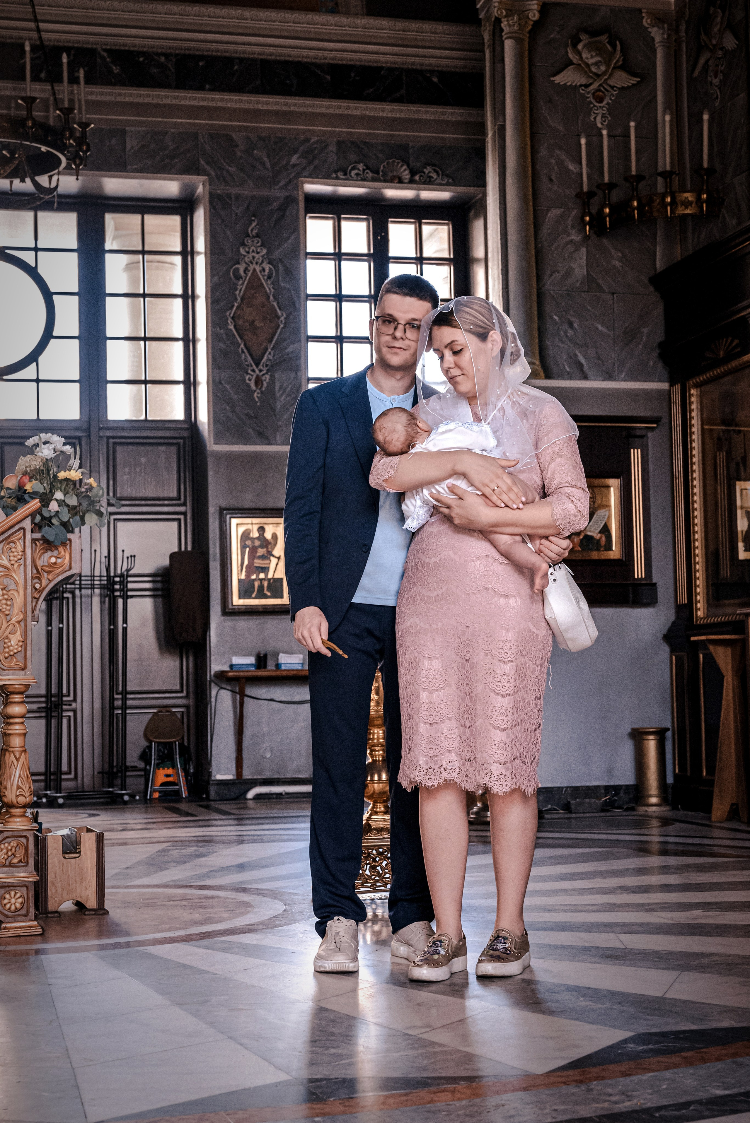 Крещение Екатерина. Семейный и детский фотограф Москва