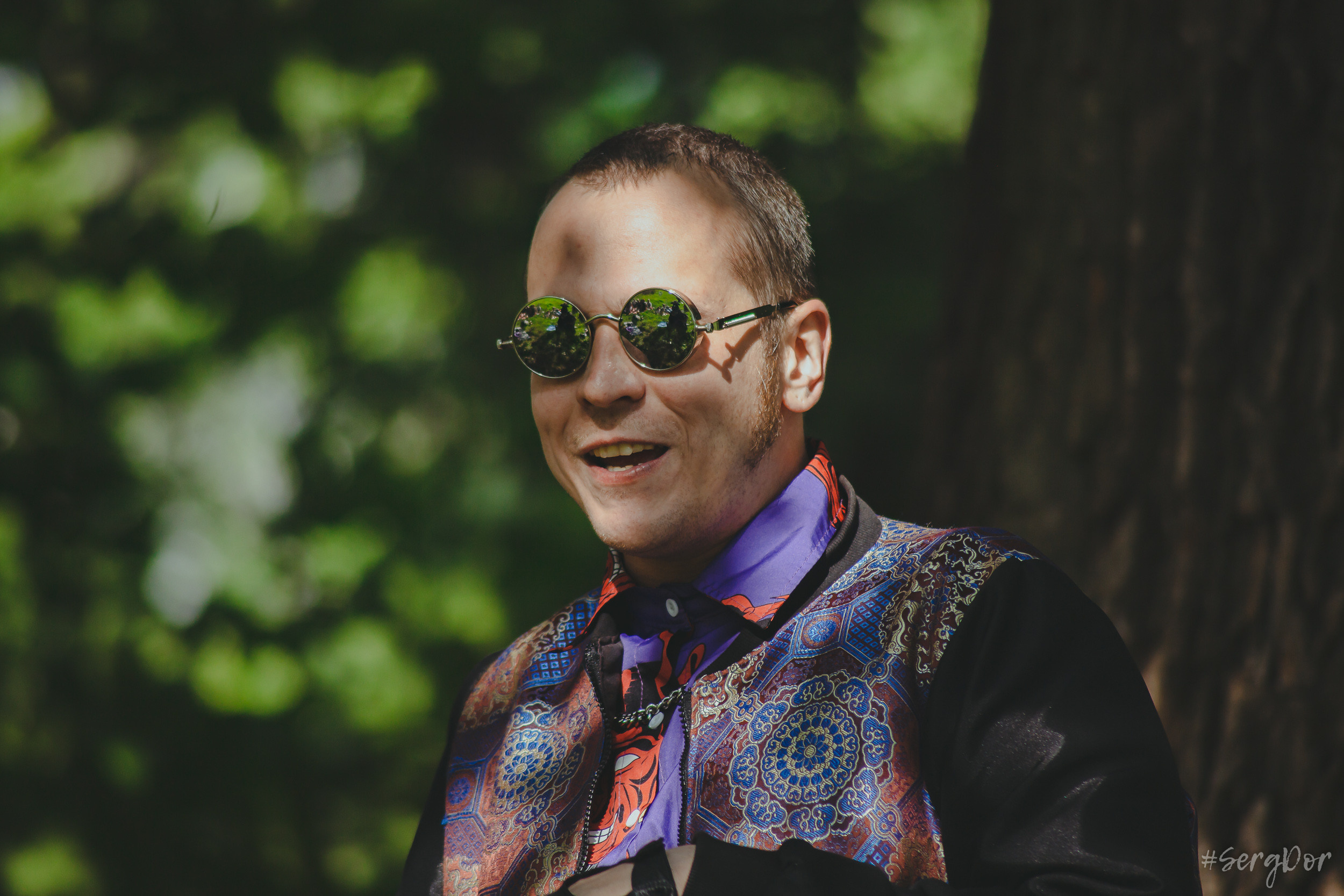 Поэтический пикник Вольности, парк, город Пушкин, 22.07.2023, SergDor, 22 июля 2023 года, Рома Гонза