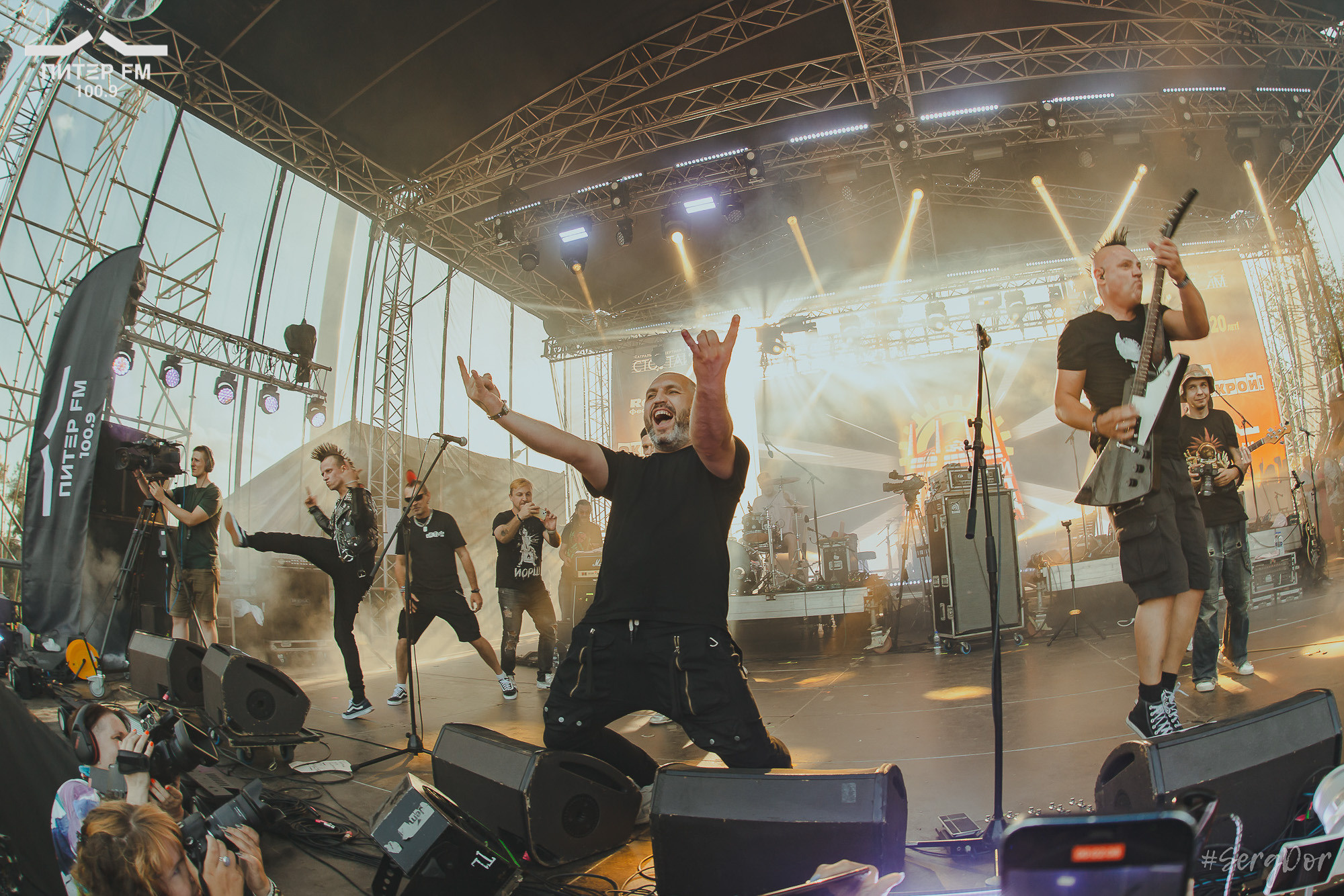 Бригадный подряд, Анимация, ЙОРШ, BRITVA, Бритва, Костя Кулясов, Бригада подряда, Окна открой, фестиваль, выступление, 05.08.2023, #SergDor, 5 августа 2023 года, SergDor, Питер ФМ