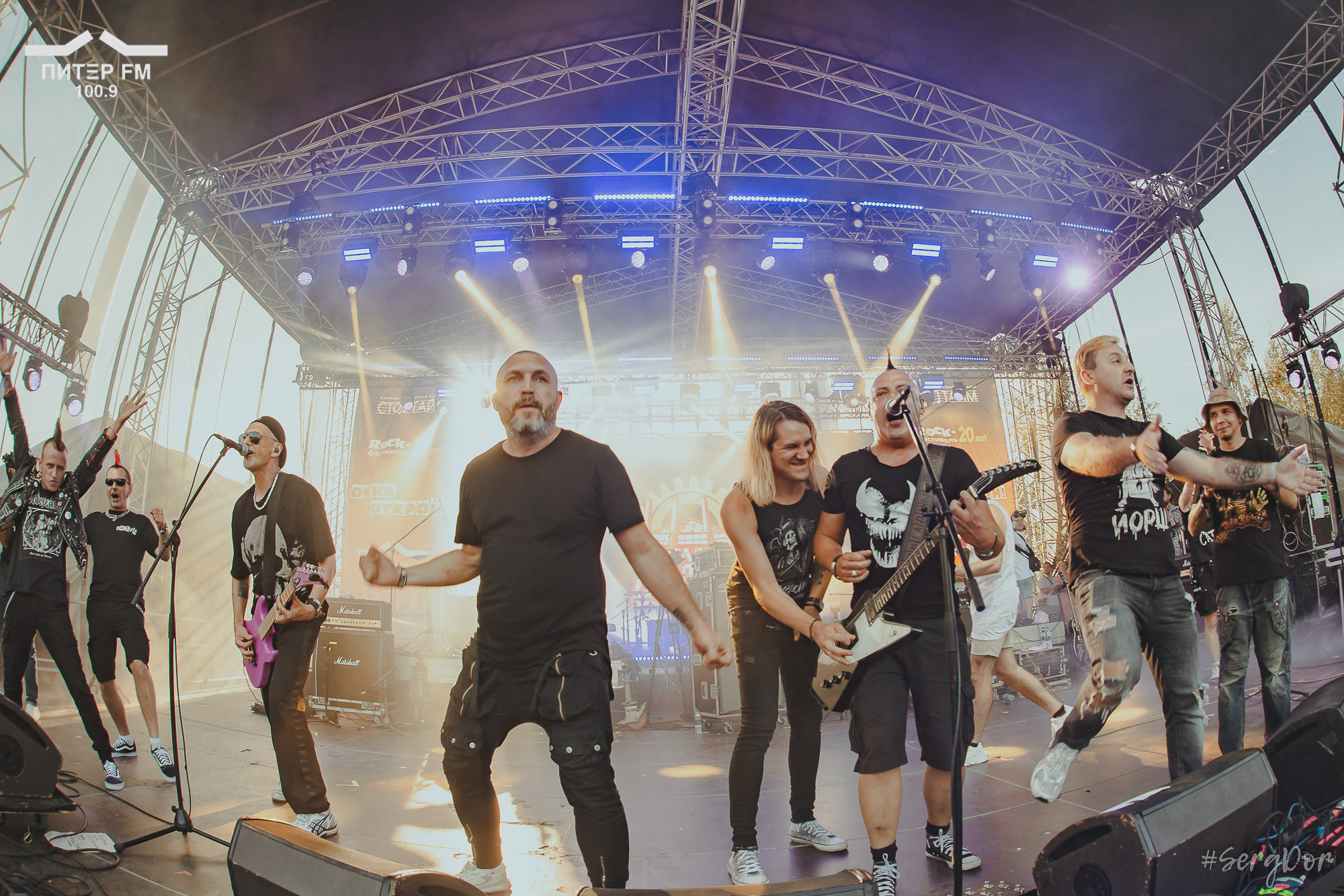 Бригадный подряд, Анимация, ЙОРШ, BRITVA, Бритва, Костя Кулясов, Бригада подряда, Окна открой, фестиваль, выступление, 05.08.2023, #SergDor, 5 августа 2023 года, SergDor, Питер ФМ