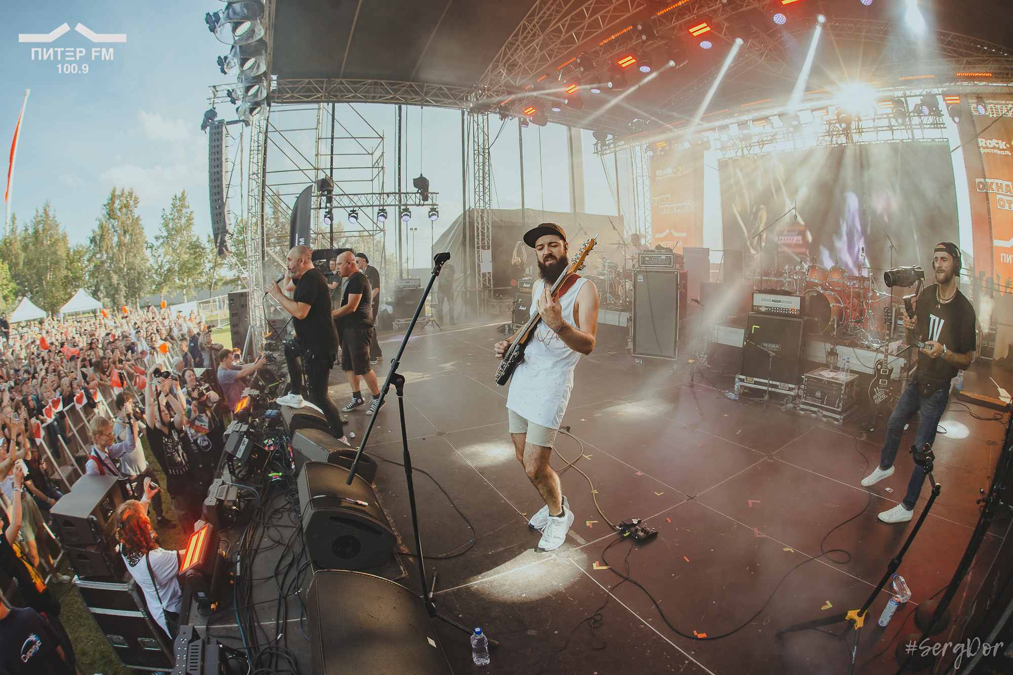 Бригадный подряд, Анимация, ЙОРШ, BRITVA, Бритва, Костя Кулясов, Бригада подряда, Окна открой, фестиваль, выступление, 05.08.2023, #SergDor, 5 августа 2023 года, SergDor, Питер ФМ