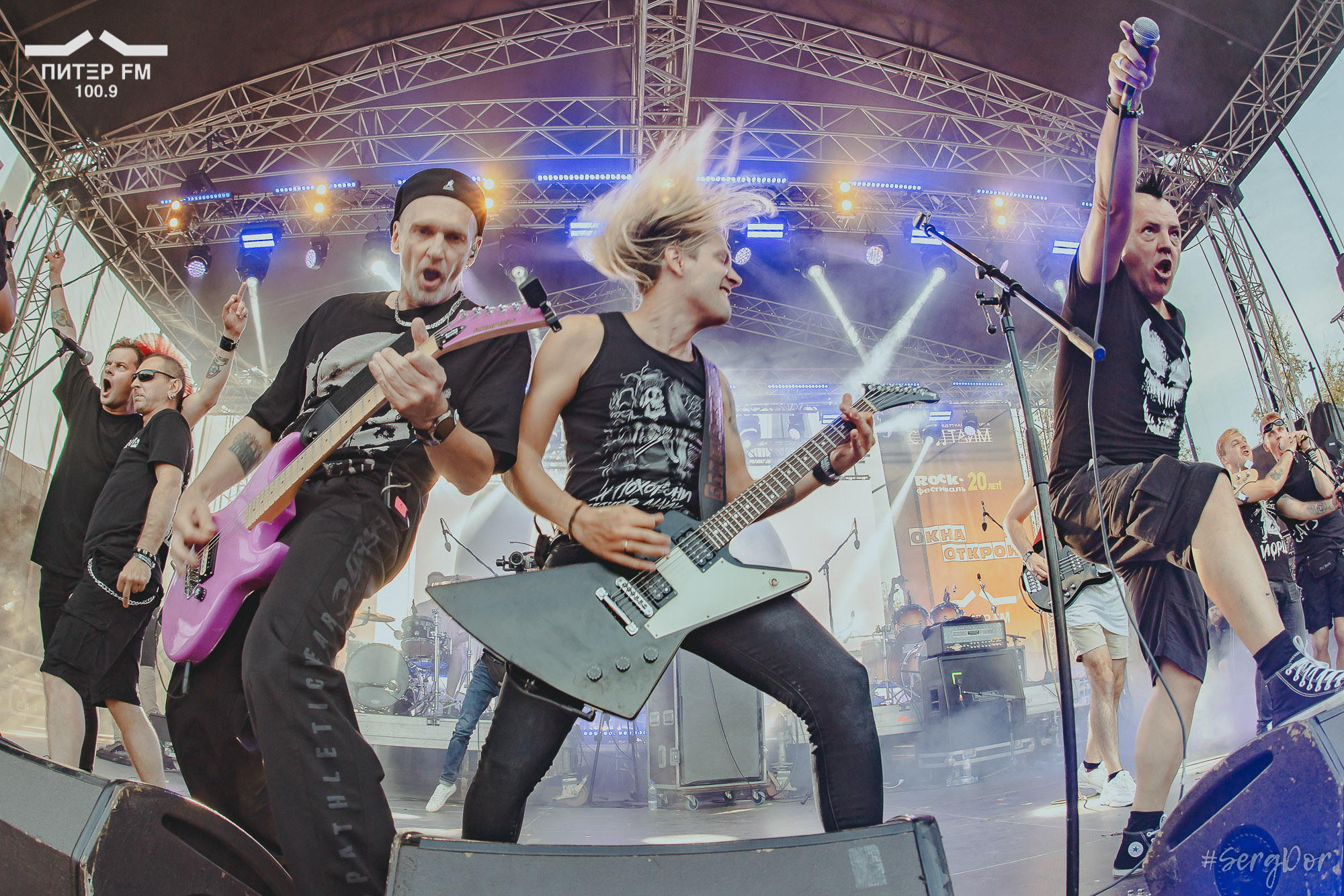 Бригадный подряд, Анимация, ЙОРШ, BRITVA, Бритва, Костя Кулясов, Бригада подряда, Окна открой, фестиваль, выступление, 05.08.2023, #SergDor, 5 августа 2023 года, SergDor, Питер ФМ