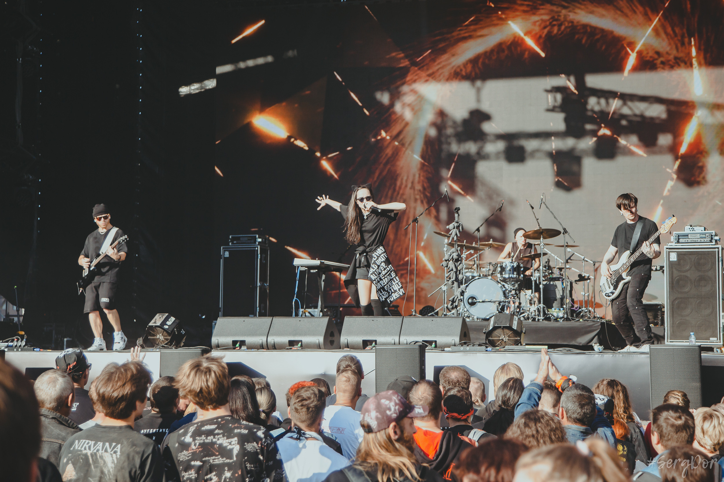 Дайте два, Д2, KKinchevFest, Севкабель, Кинчев Фест, 09.09.2023, SergDor, 9 сентября 2023 года, #SergDor, фестиваль, фотографии, фотоотчёт, Люся Махова, Тёща, Людмила Махова