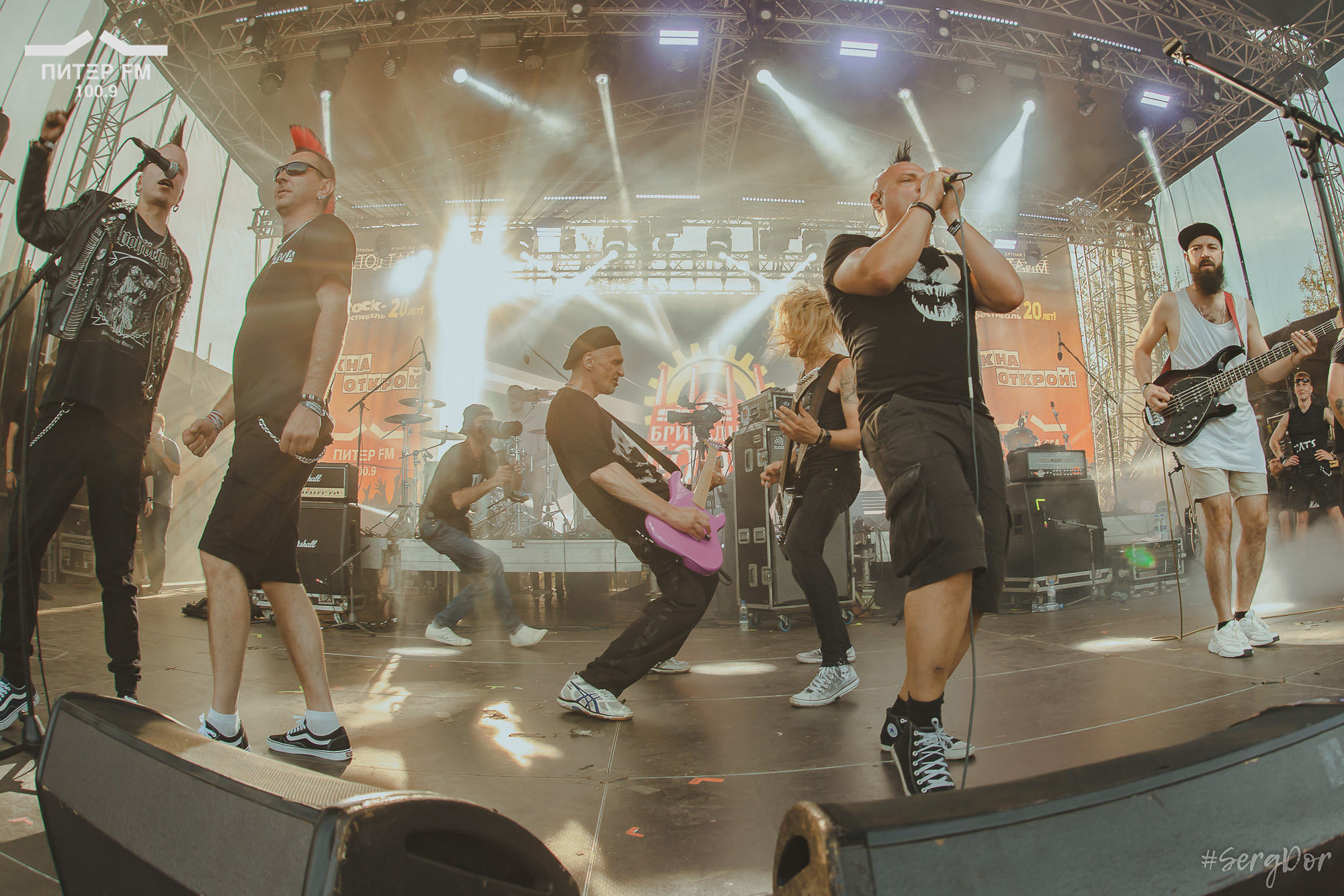 Бригадный подряд, Анимация, ЙОРШ, BRITVA, Бритва, Костя Кулясов, Бригада подряда, Окна открой, фестиваль, выступление, 05.08.2023, #SergDor, 5 августа 2023 года, SergDor, Питер ФМ